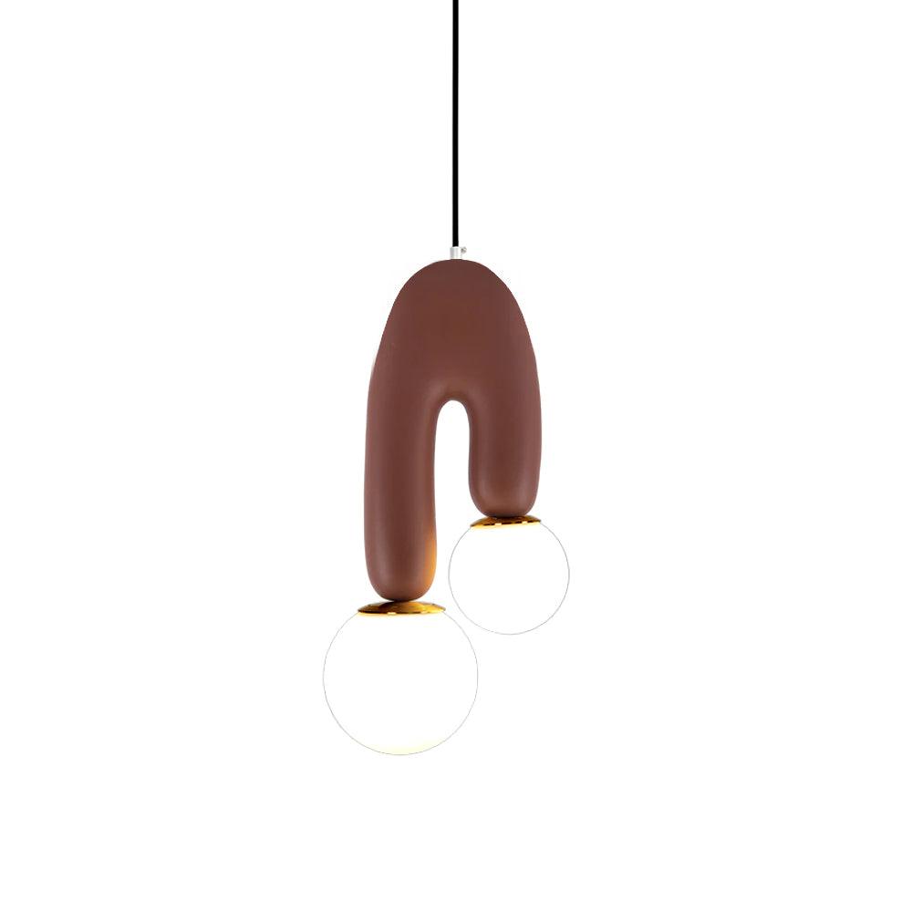 Zenithra Resin Scandinavian Pendant Light-Neutral Decor