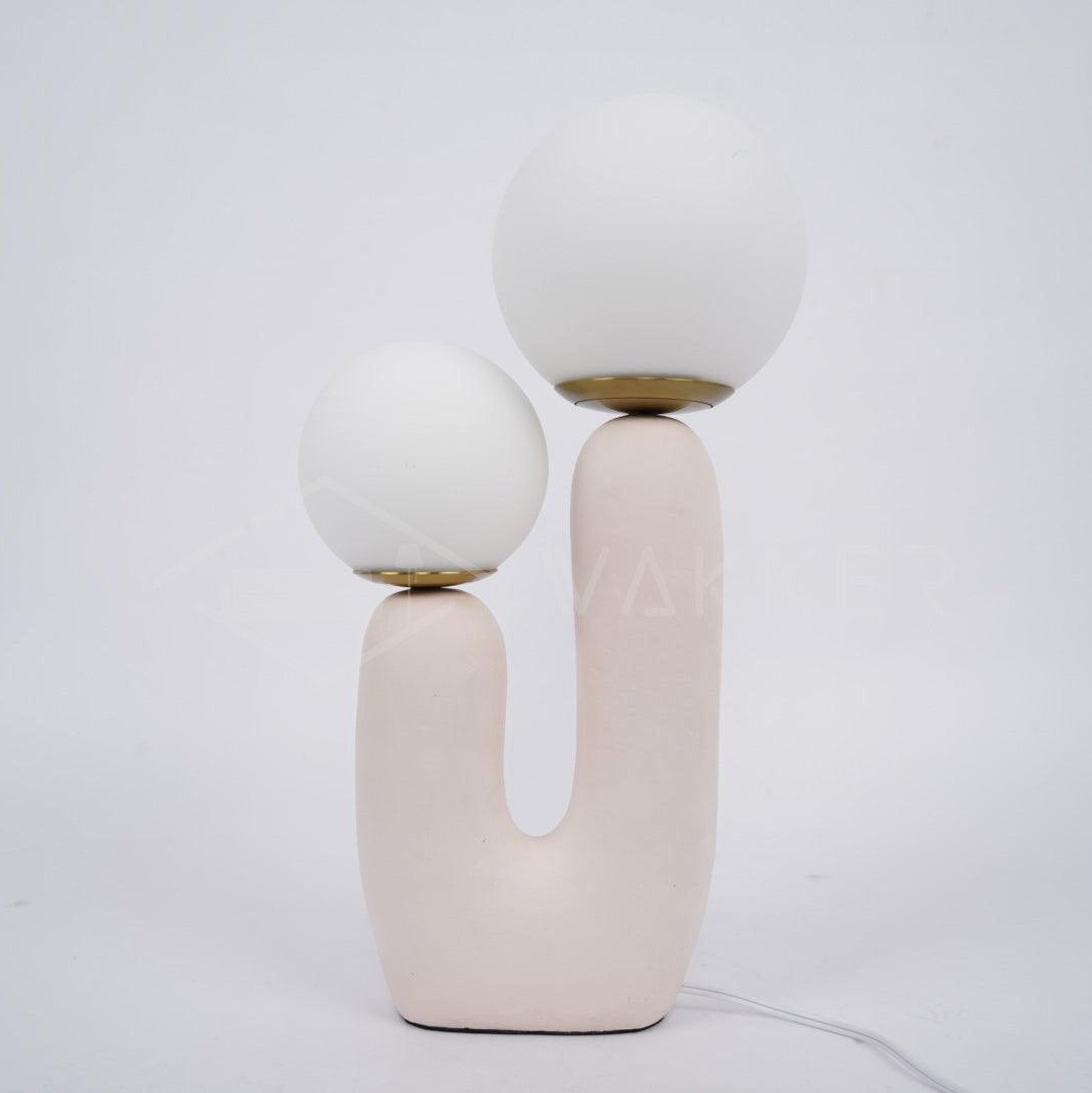 Elyrain Resin Artistic Table Lamp-Neutral Decor