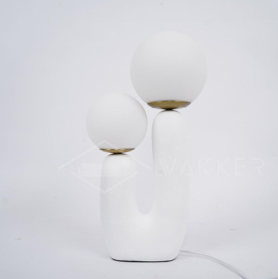 Elyrain Resin Artistic Table Lamp-Neutral Decor
