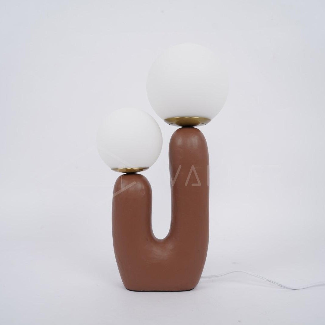 Elyrain Resin Artistic Table Lamp-Neutral Decor