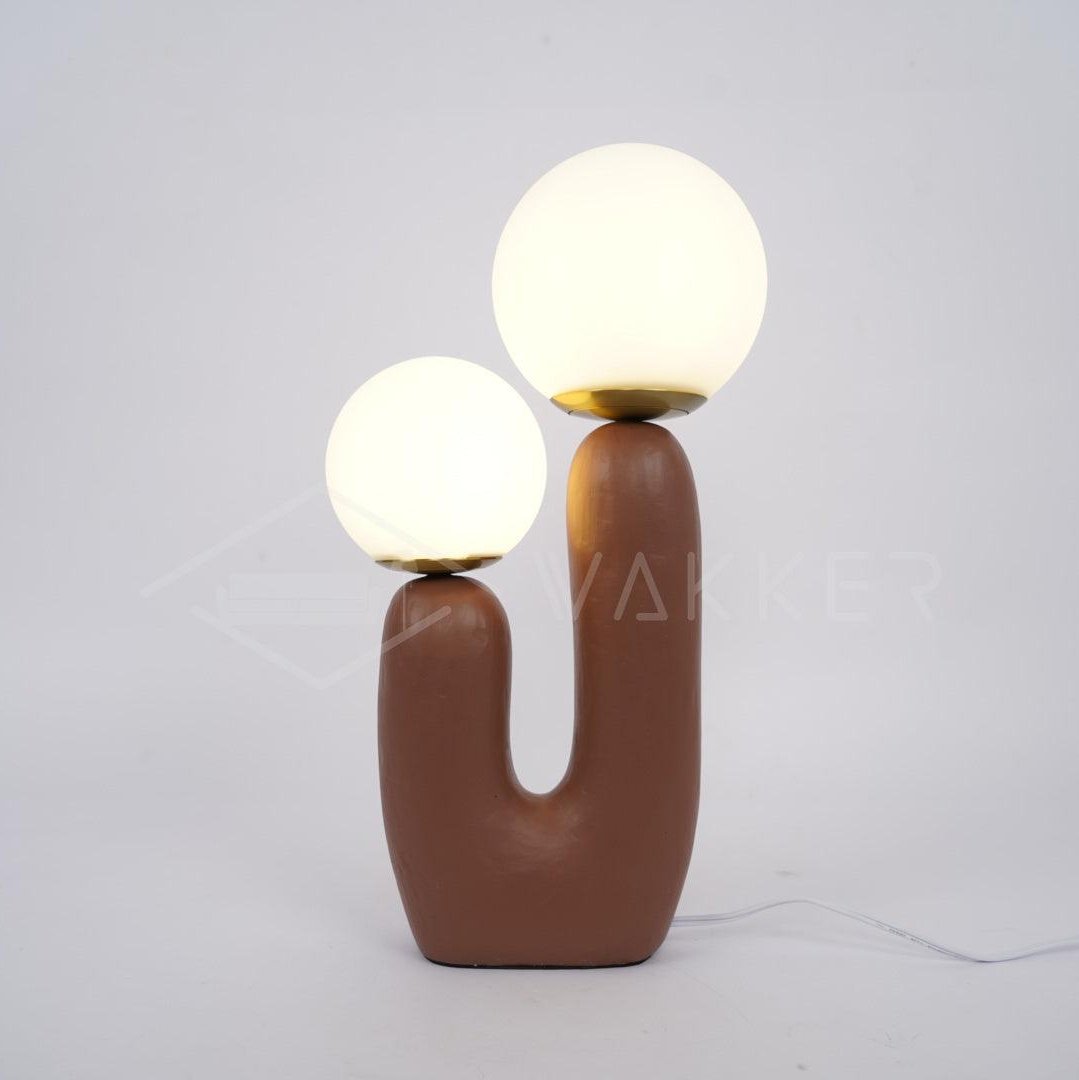 Elyrain Resin Artistic Table Lamp-Neutral Decor