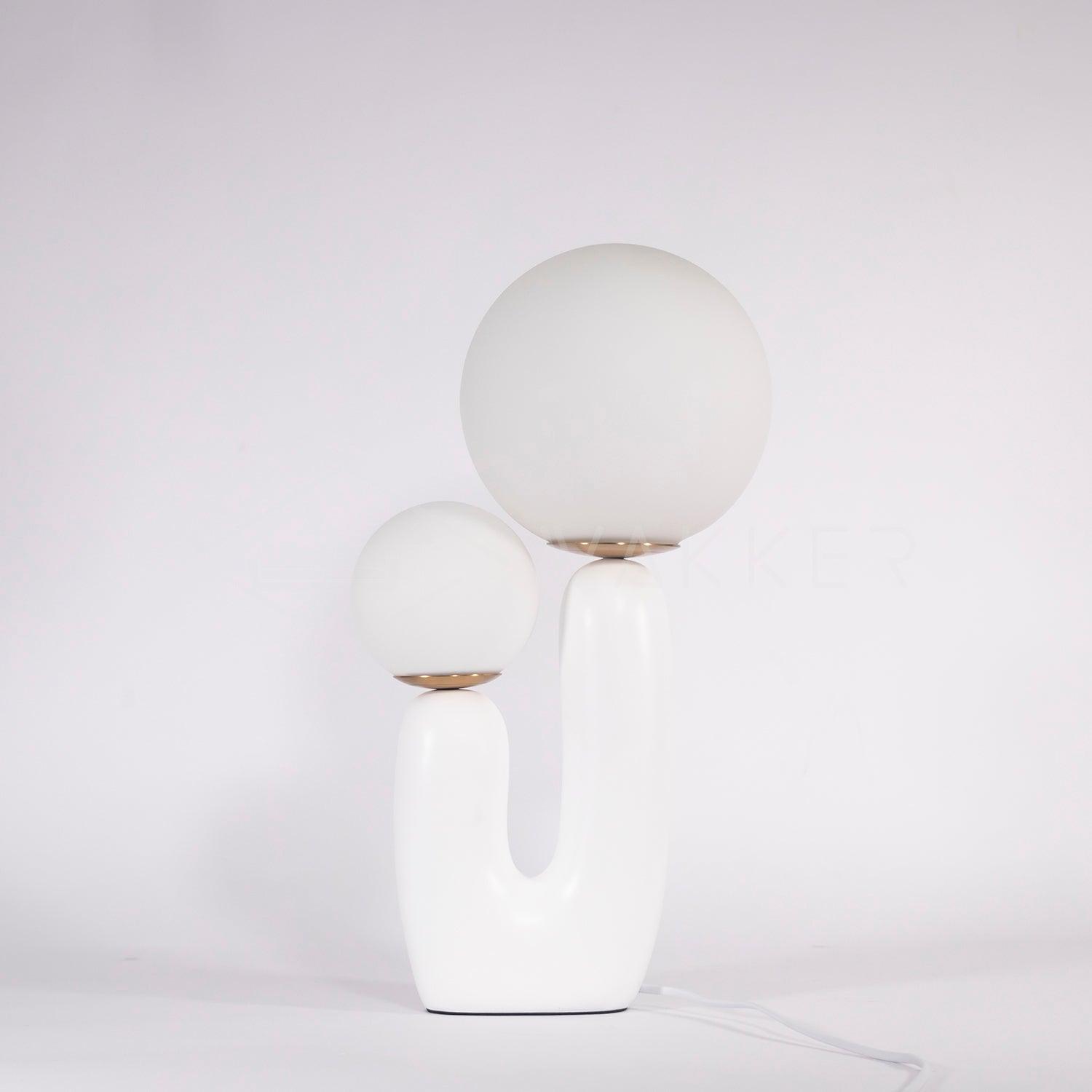 Fenix Resin Artistic Table Lamp-Neutral Decor