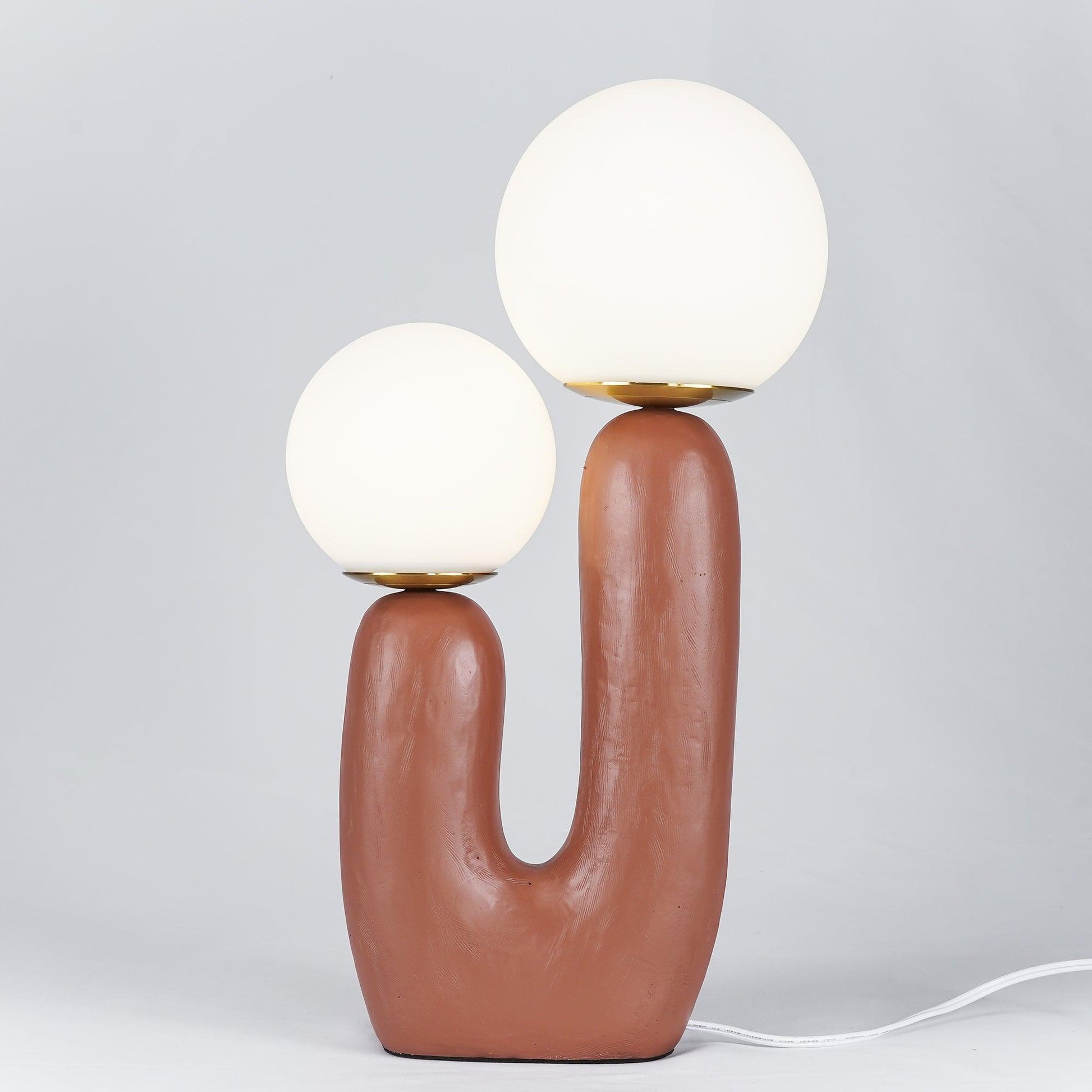 Elyrain Resin Artistic Table Lamp-Neutral Decor