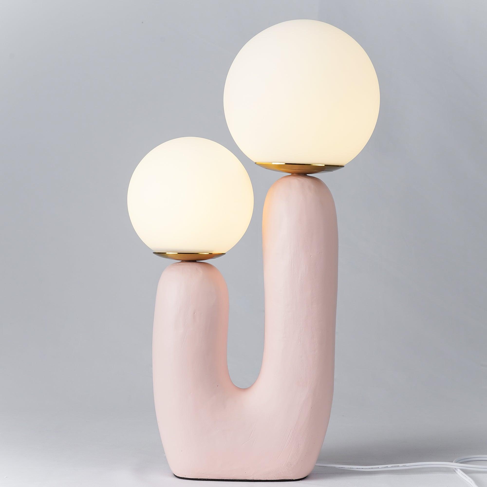 Elyrain Resin Artistic Table Lamp-Neutral Decor