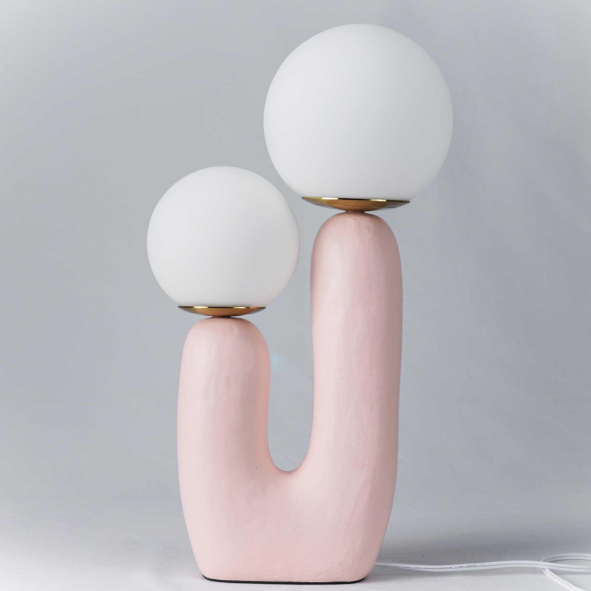 Elyrain Resin Artistic Table Lamp-Neutral Decor