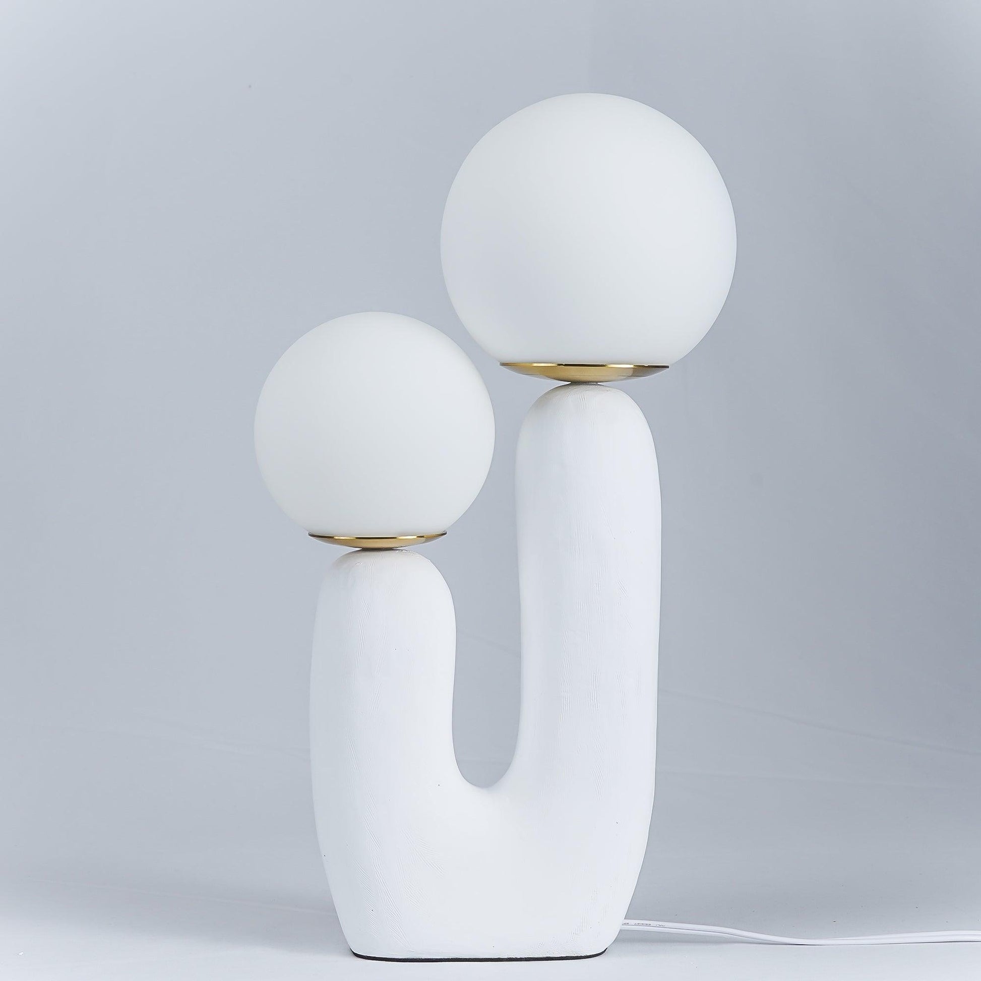 Elyrain Resin Artistic Table Lamp-Neutral Decor