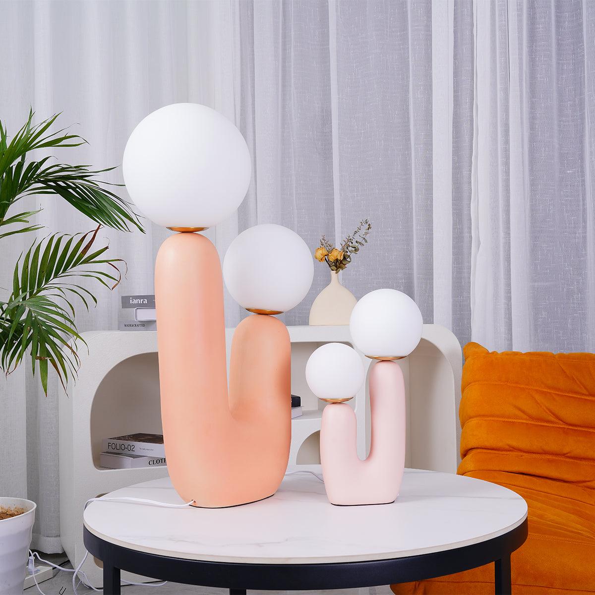 Fayorn Ceramics Table Lamp-Neutral Decor