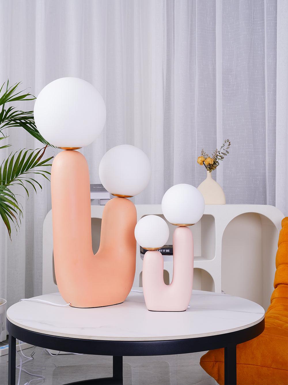 Fayorn Ceramics Table Lamp-Neutral Decor