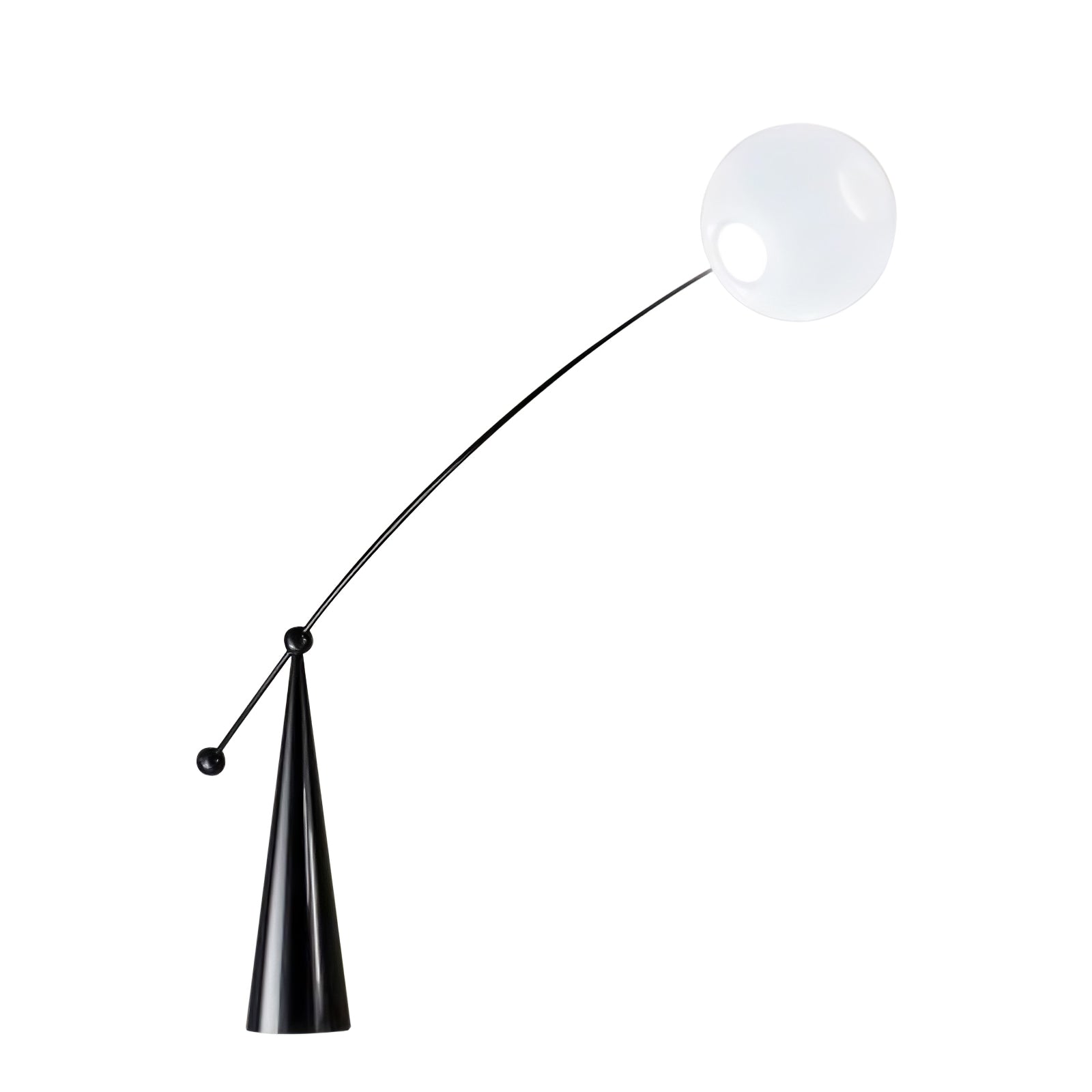 Ortalil Modern Arc Floor Lamp-Neutral Decor