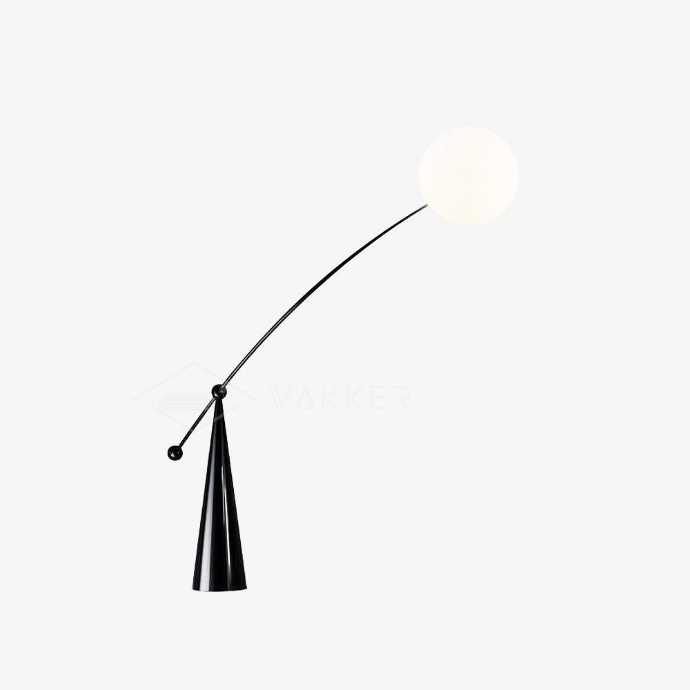 Ortalil Modern Arc Floor Lamp-Neutral Decor