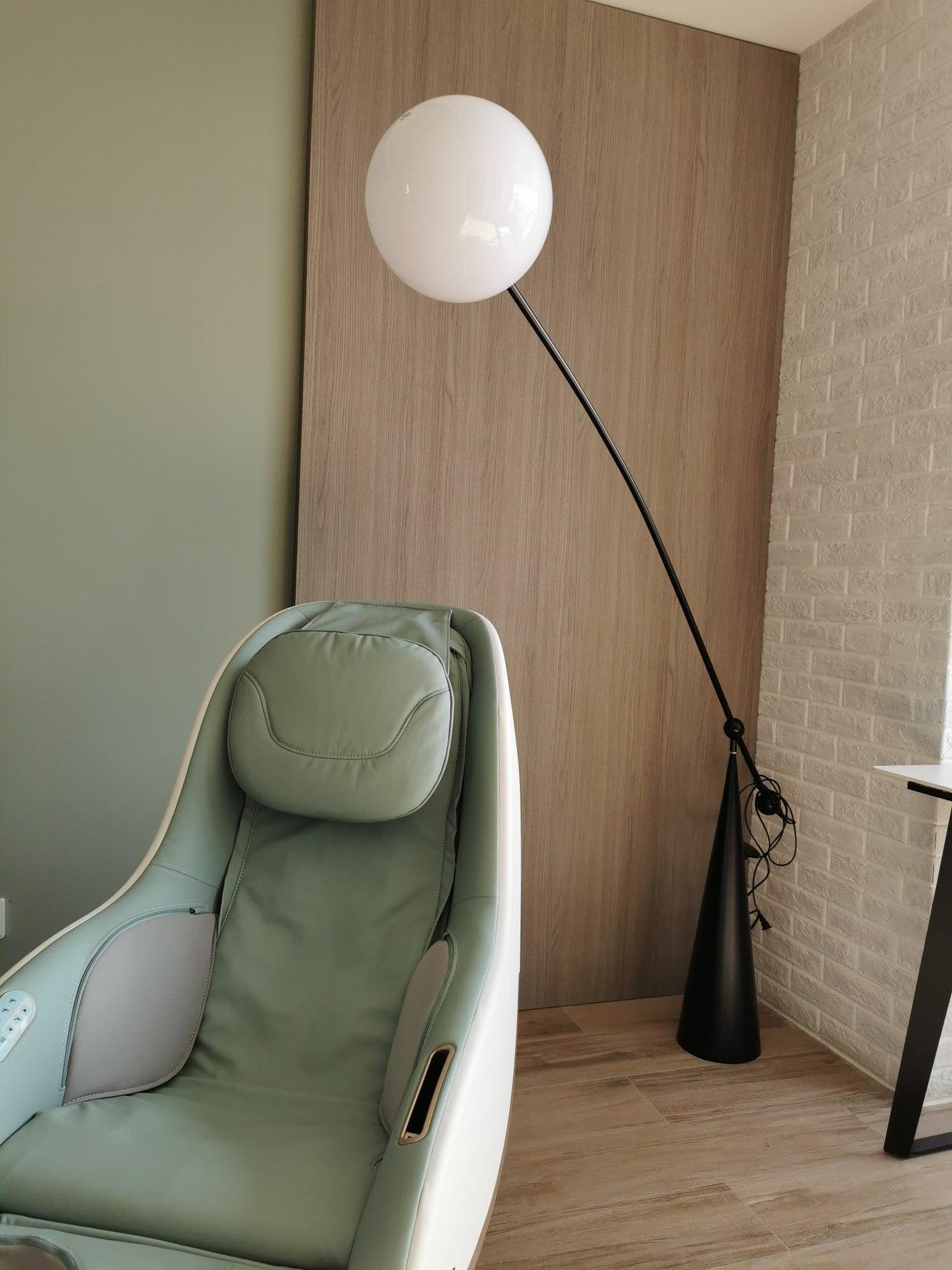 Ortalil Modern Arc Floor Lamp-Neutral Decor