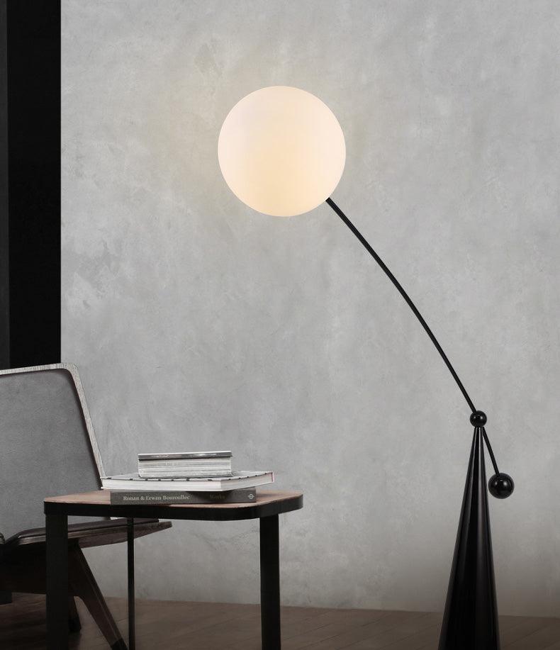 Ortalil Modern Arc Floor Lamp-Neutral Decor