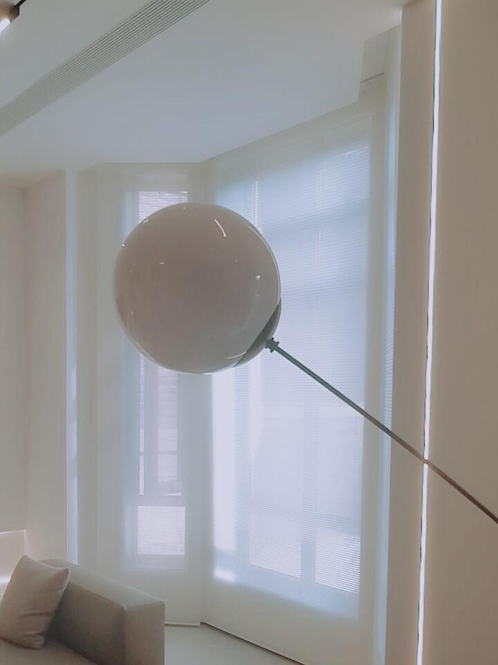 Ortalil Modern Arc Floor Lamp-Neutral Decor