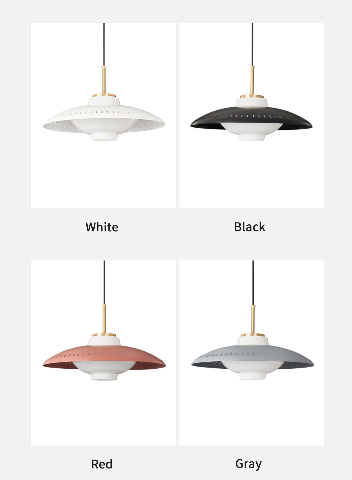 Evelo Pendant Lamp Opal Glass Wide Shade Classic-Neutral Decor