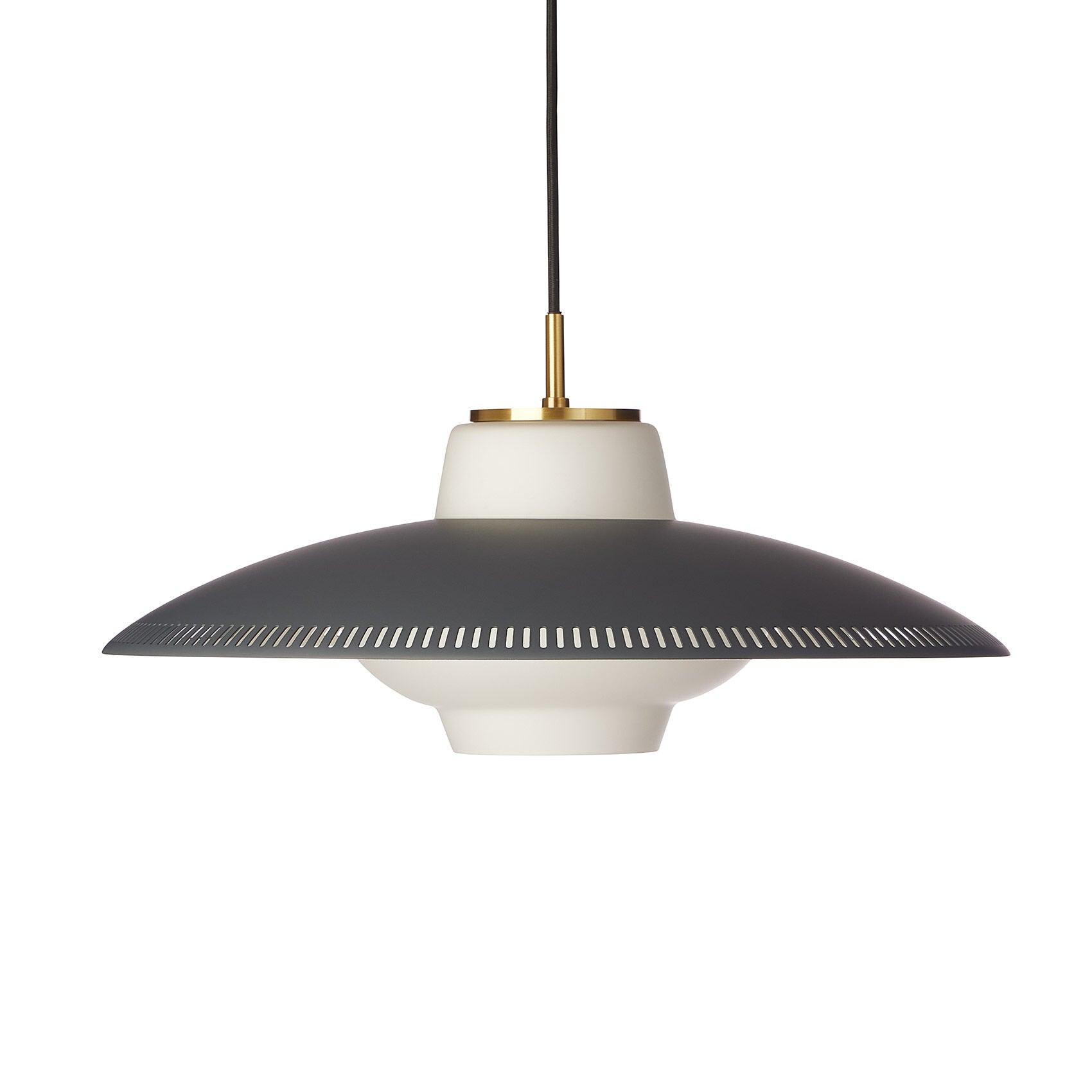 Evelo Pendant Lamp Opal Glass Wide Shade Classic-Neutral Decor