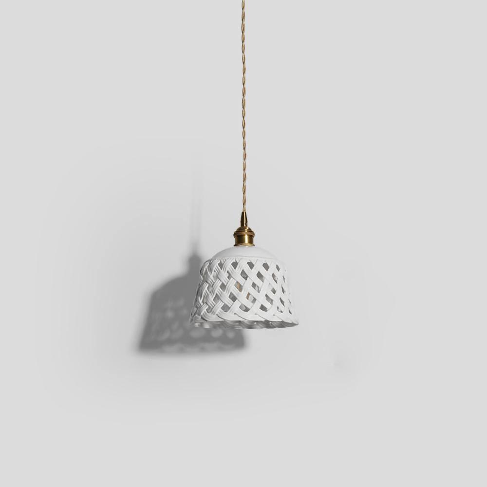 Dominex Ceramic Cozy Pendant Lamp-Neutral Decor