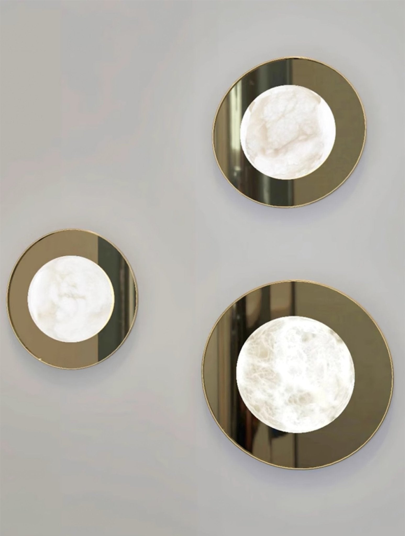 Lyra Modern Alabaster Wall Light-Neutral Decor