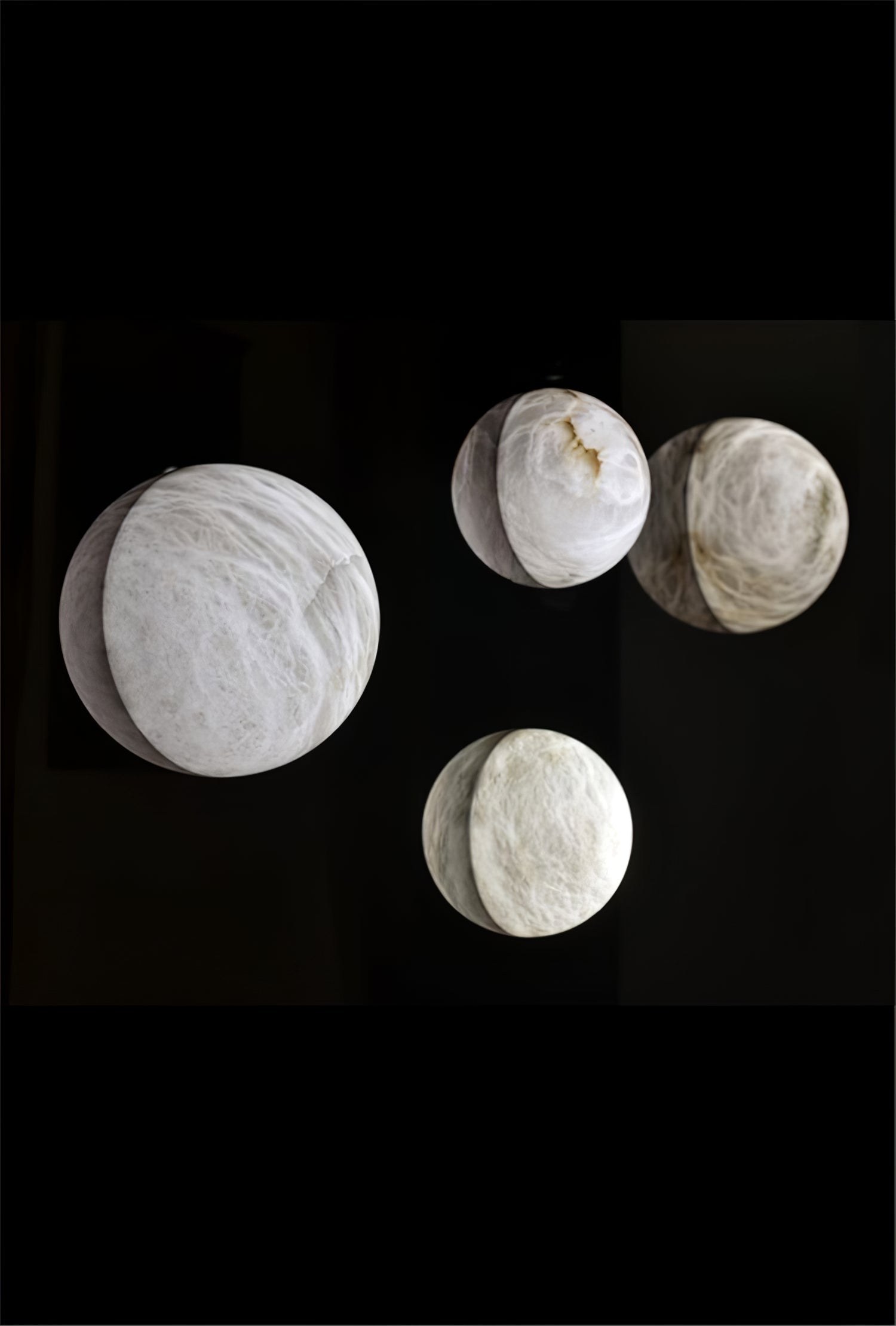 Lyra Modern Alabaster Wall Light-Neutral Decor
