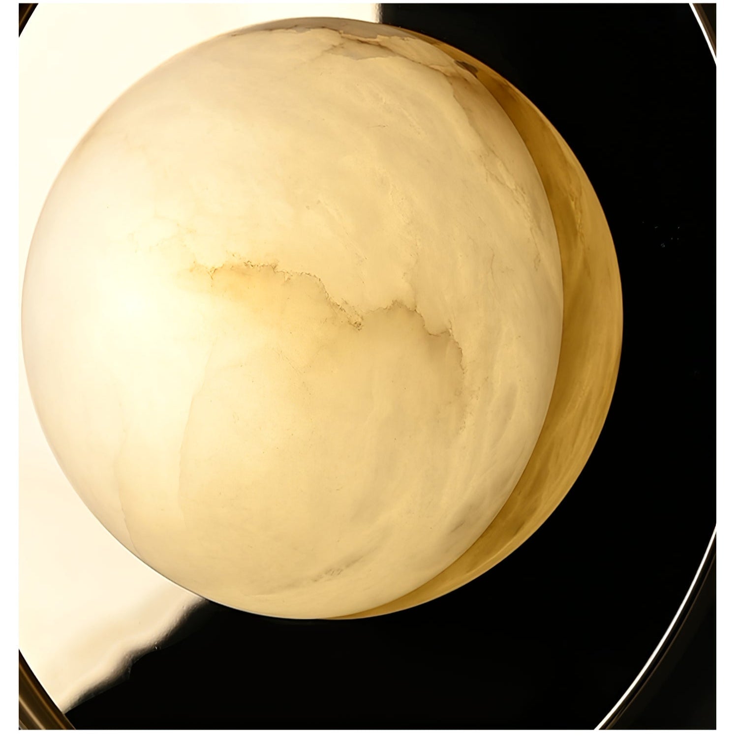 Lyra Modern Alabaster Wall Light-Neutral Decor