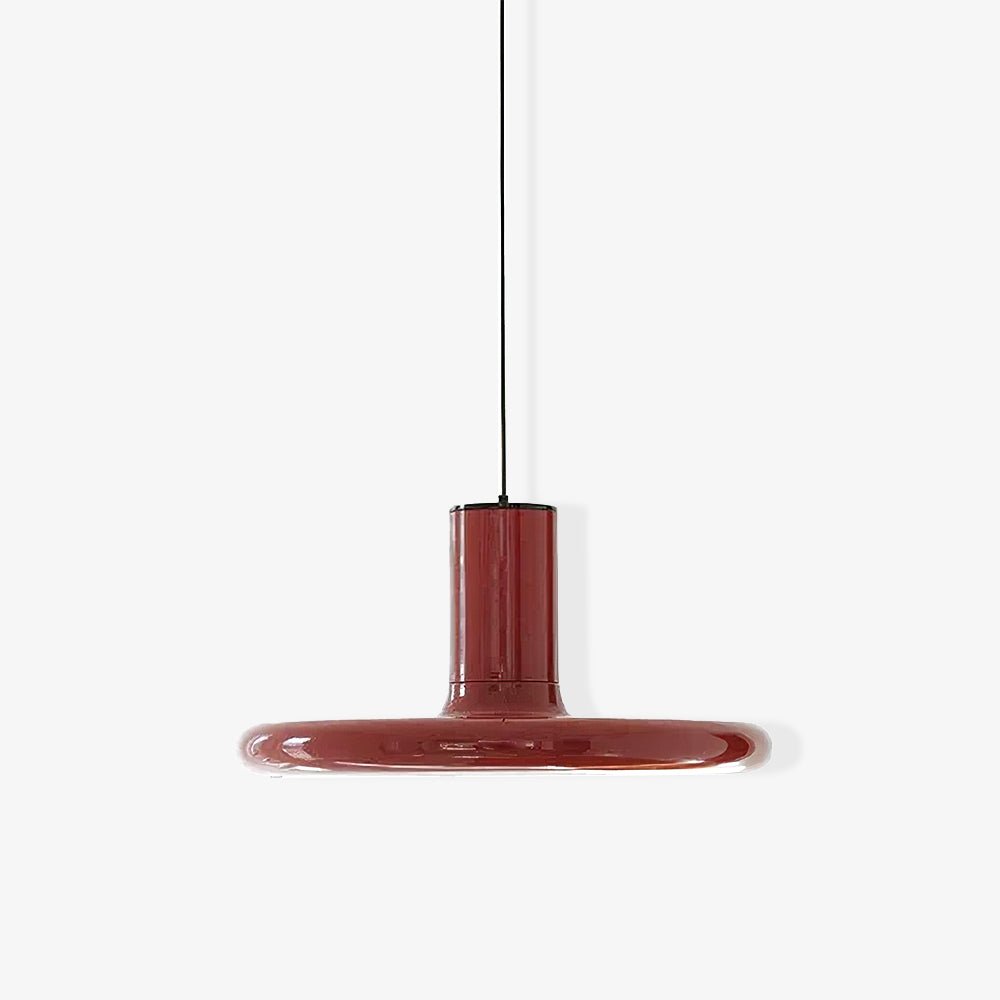 Seloz Pendant Lamp Aluminum Cylinder Disc Industrial-Neutral Decor