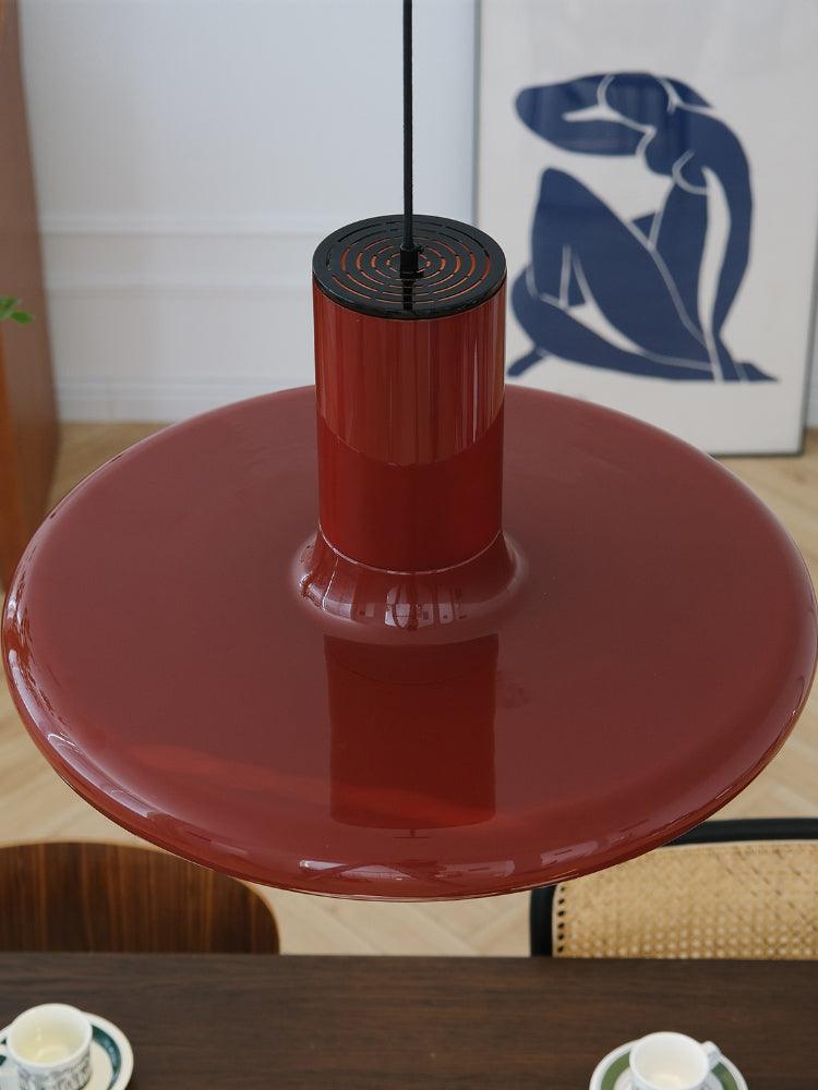 Seloz Pendant Lamp Aluminum Cylinder Disc Industrial-Neutral Decor