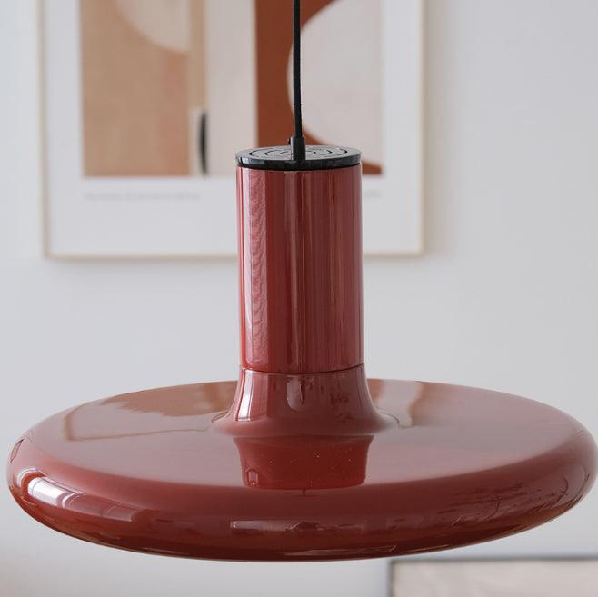 Seloz Pendant Lamp Aluminum Cylinder Disc Industrial-Neutral Decor