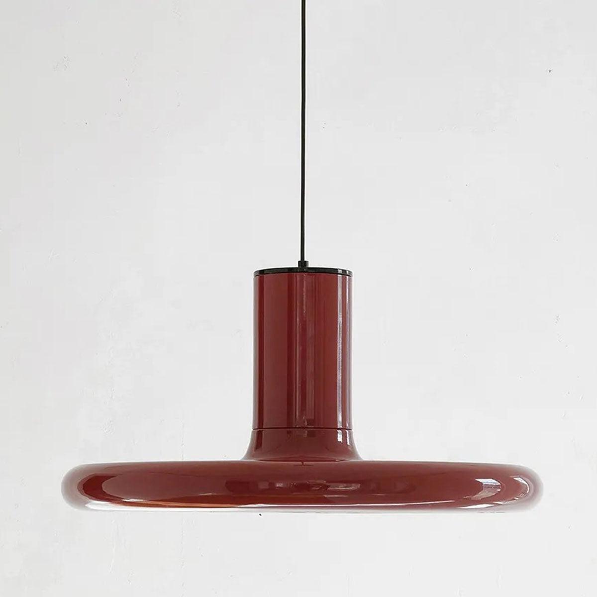 Seloz Pendant Lamp Aluminum Cylinder Disc Industrial-Neutral Decor