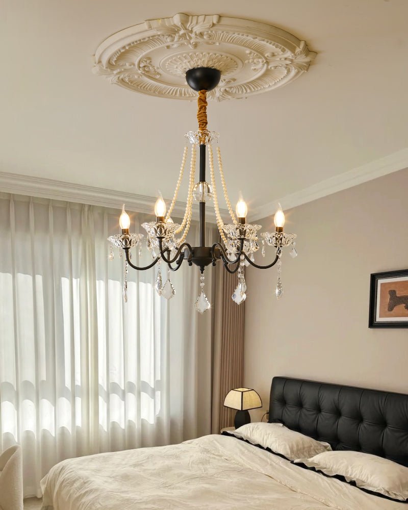 Nymiran Classic Postmodern Luxury Crystal Chandelier-Neutral Decor