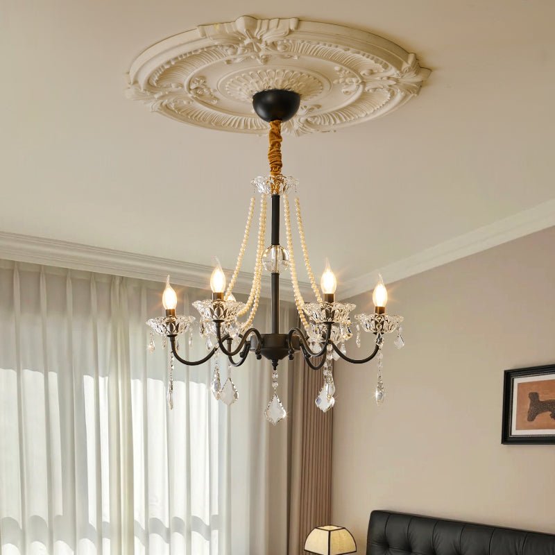 Nymiran Classic Postmodern Luxury Crystal Chandelier-Neutral Decor