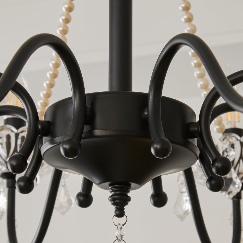 Nymiran Classic Postmodern Luxury Crystal Chandelier-Neutral Decor