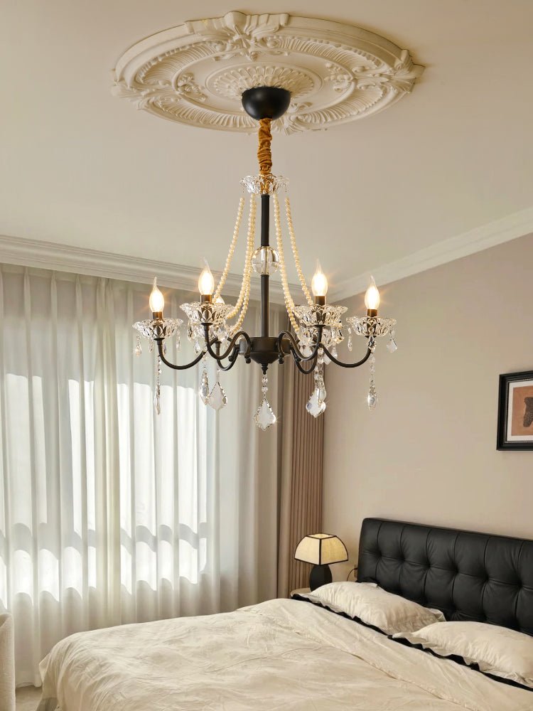 Nymiran Classic Postmodern Luxury Crystal Chandelier-Neutral Decor