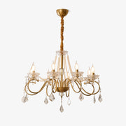 Velaeyra Postmodern Luxury Pearl Crystal Chandelier-Neutral Decor