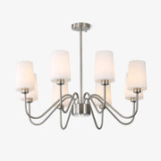 Armirila Traditional Elegance Vintage Fabric Chandelier-Neutral Decor
