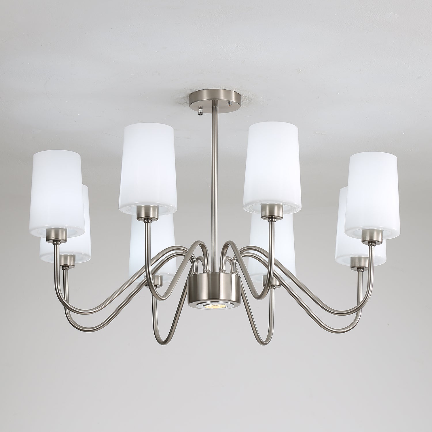 Armirila Traditional Elegance Vintage Fabric Chandelier-Neutral Decor