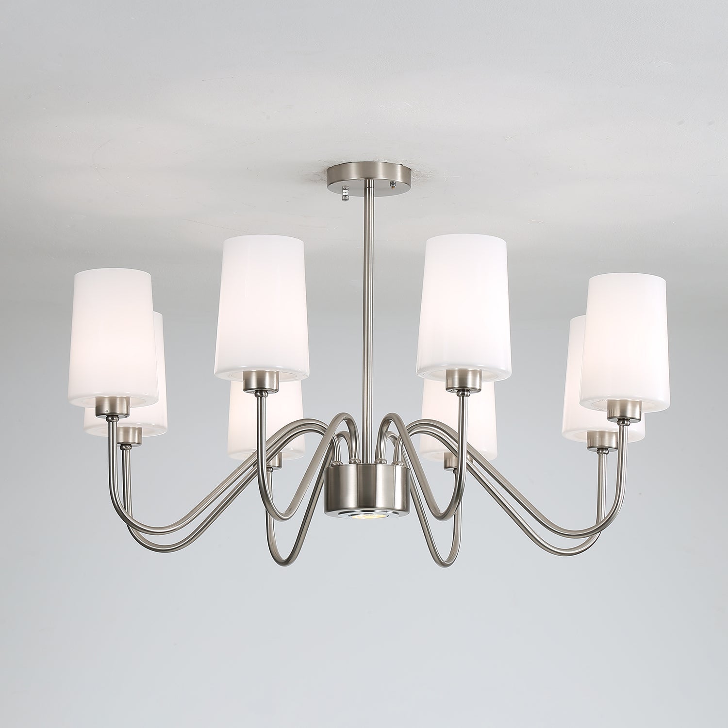 Armirila Traditional Elegance Vintage Fabric Chandelier-Neutral Decor