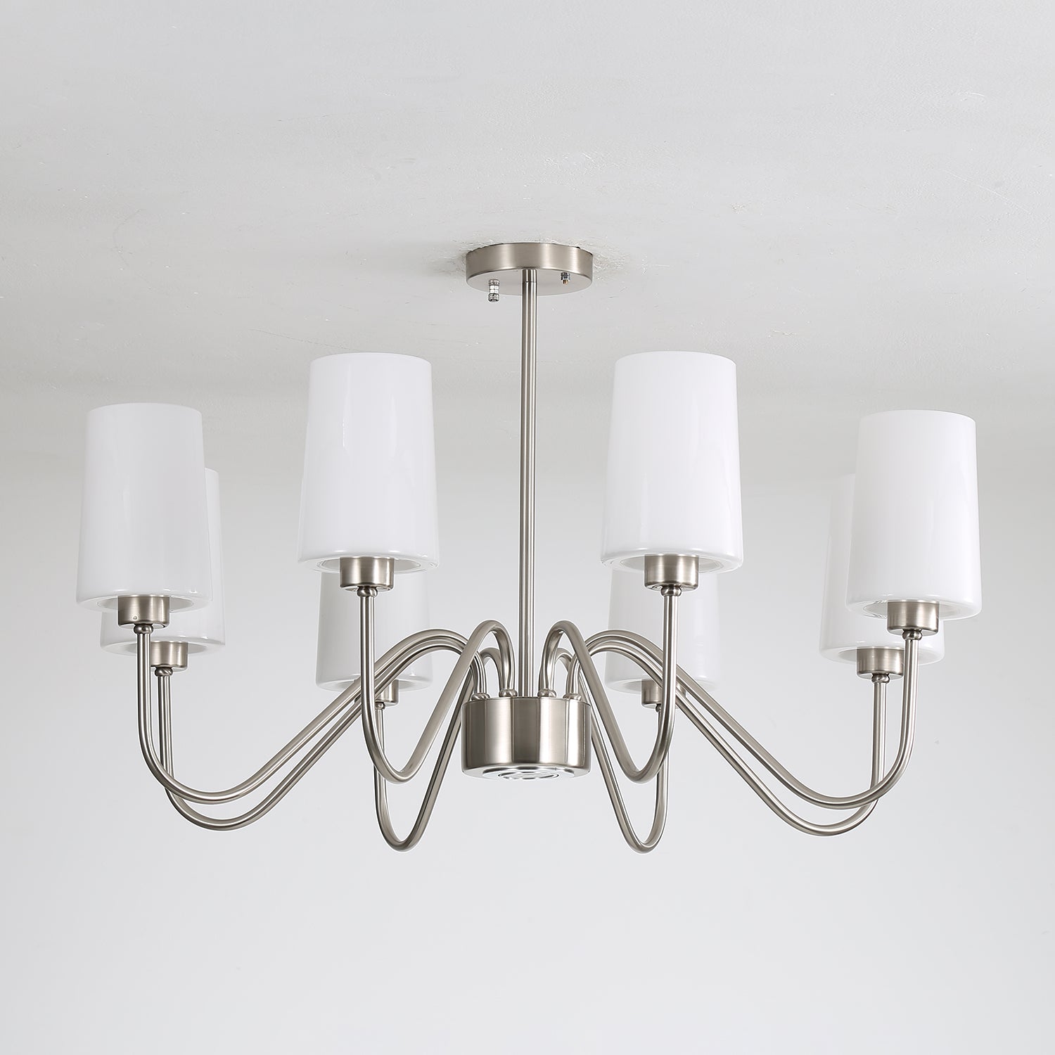 Armirila Traditional Elegance Vintage Fabric Chandelier-Neutral Decor