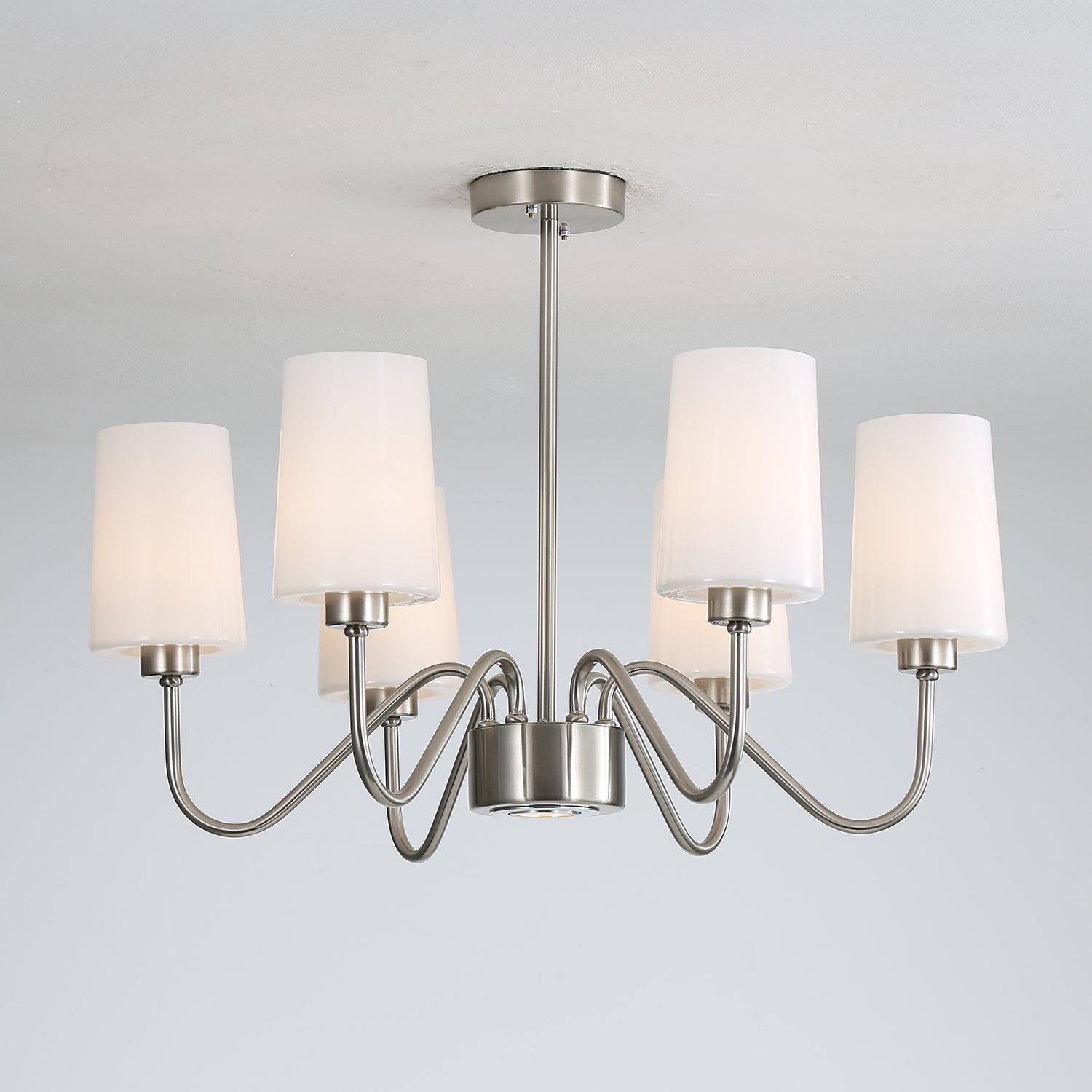 Armirila Traditional Elegance Vintage Fabric Chandelier-Neutral Decor