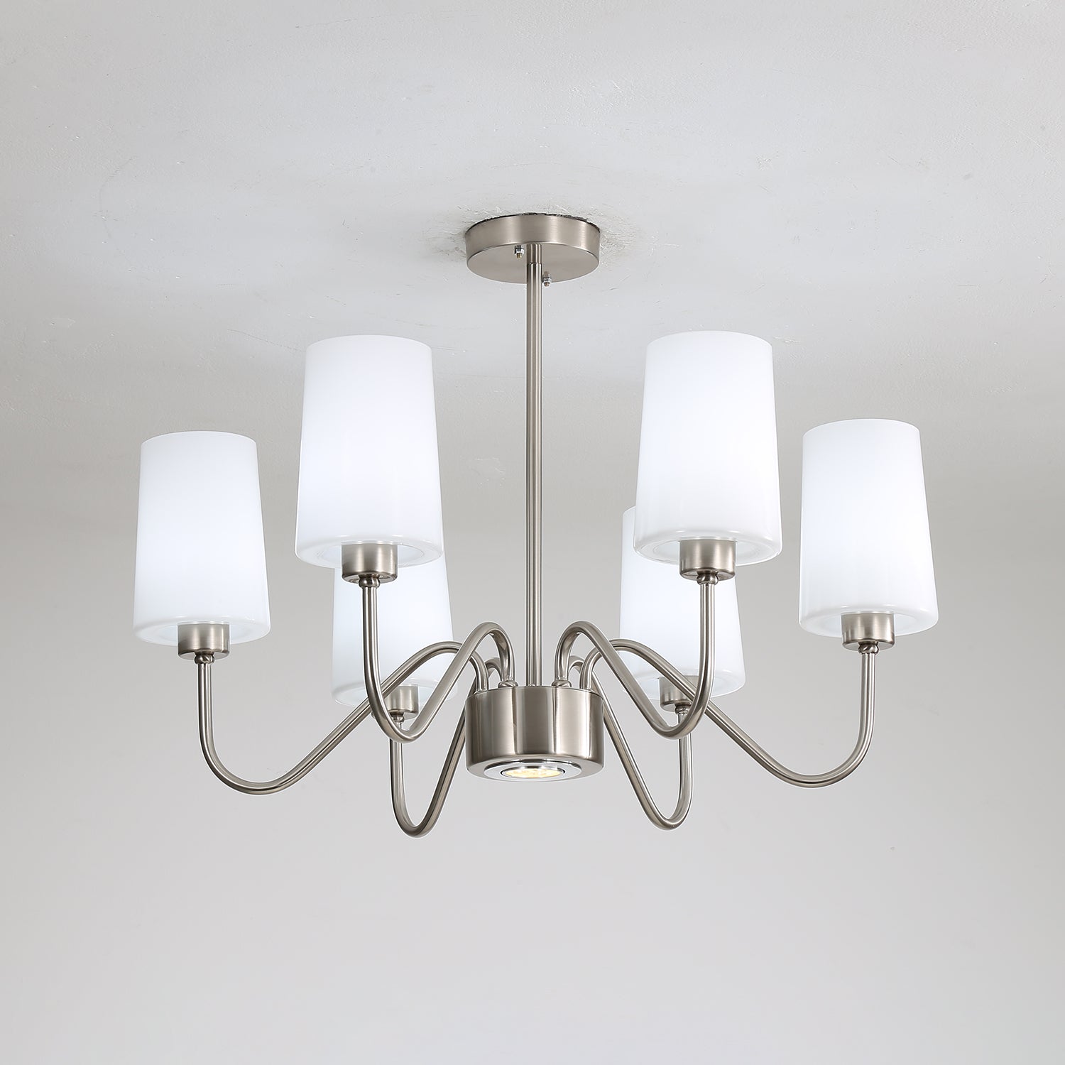 Armirila Traditional Elegance Vintage Fabric Chandelier-Neutral Decor