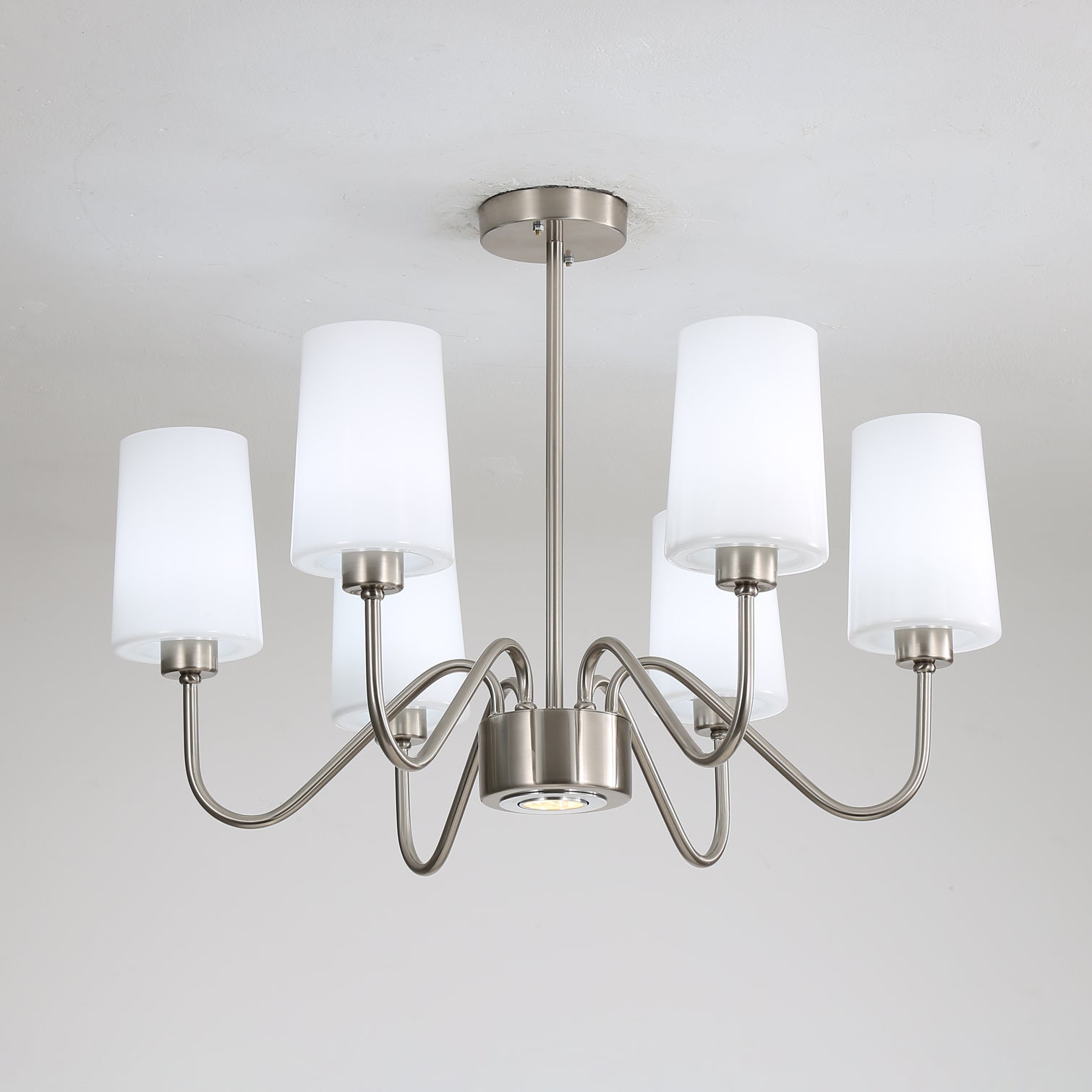 Armirila Traditional Elegance Vintage Fabric Chandelier-Neutral Decor