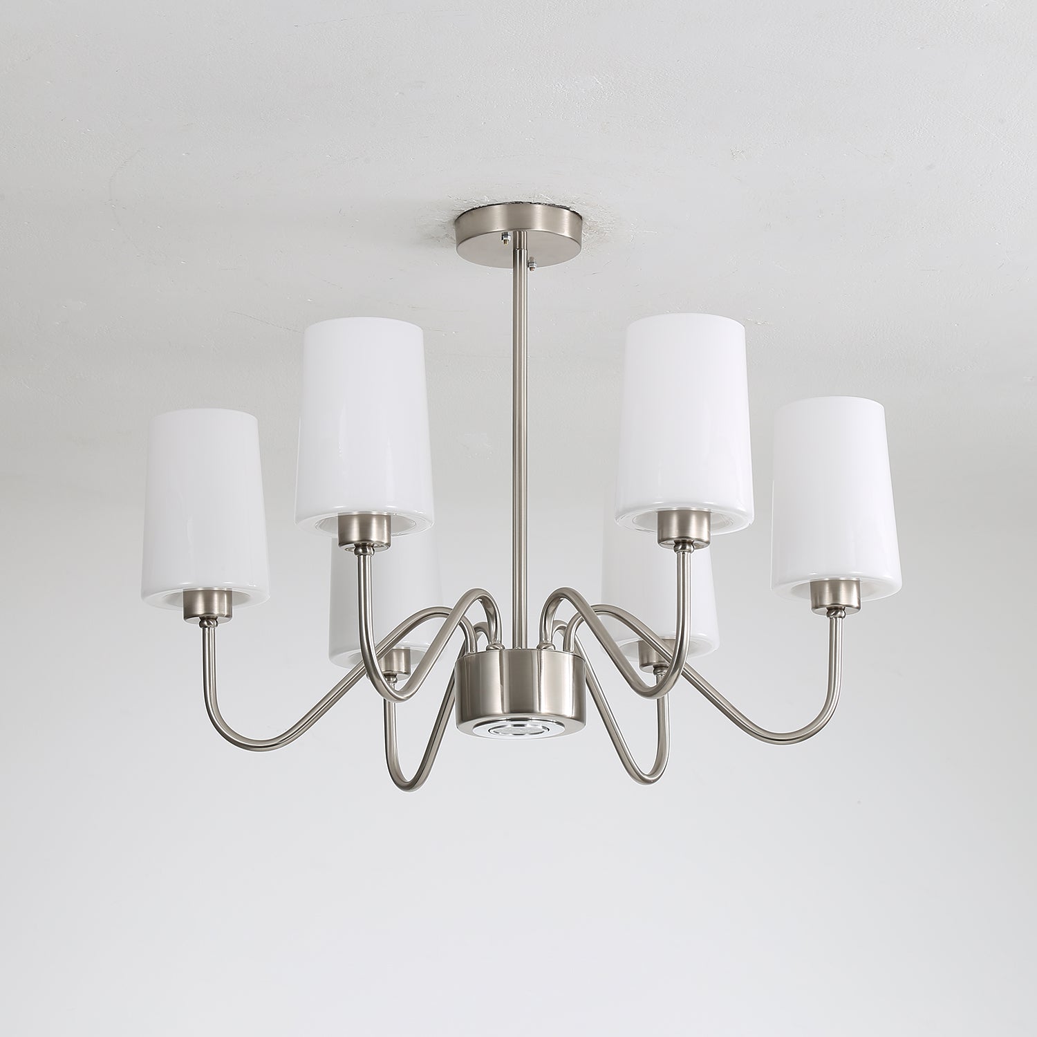 Armirila Traditional Elegance Vintage Fabric Chandelier-Neutral Decor