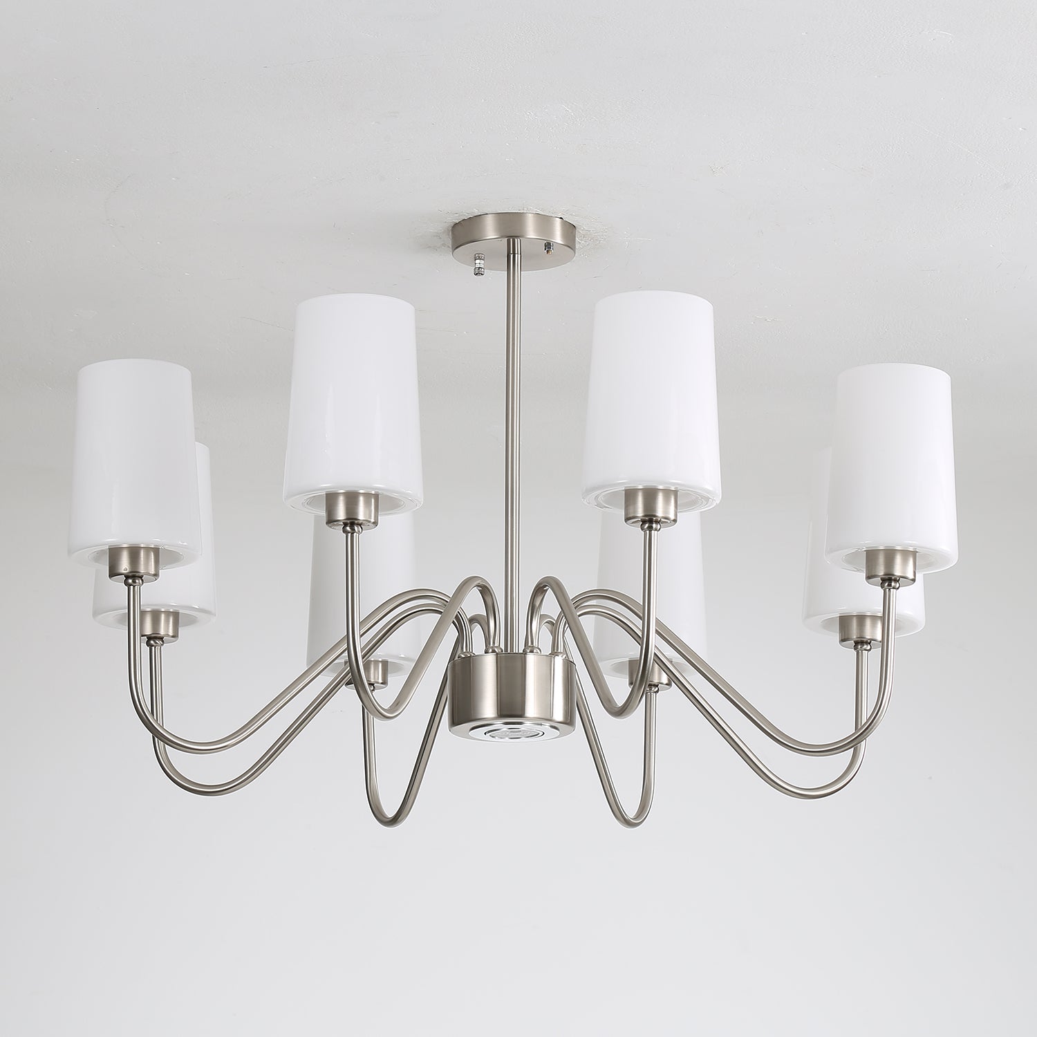 Armirila Traditional Elegance Vintage Fabric Chandelier-Neutral Decor