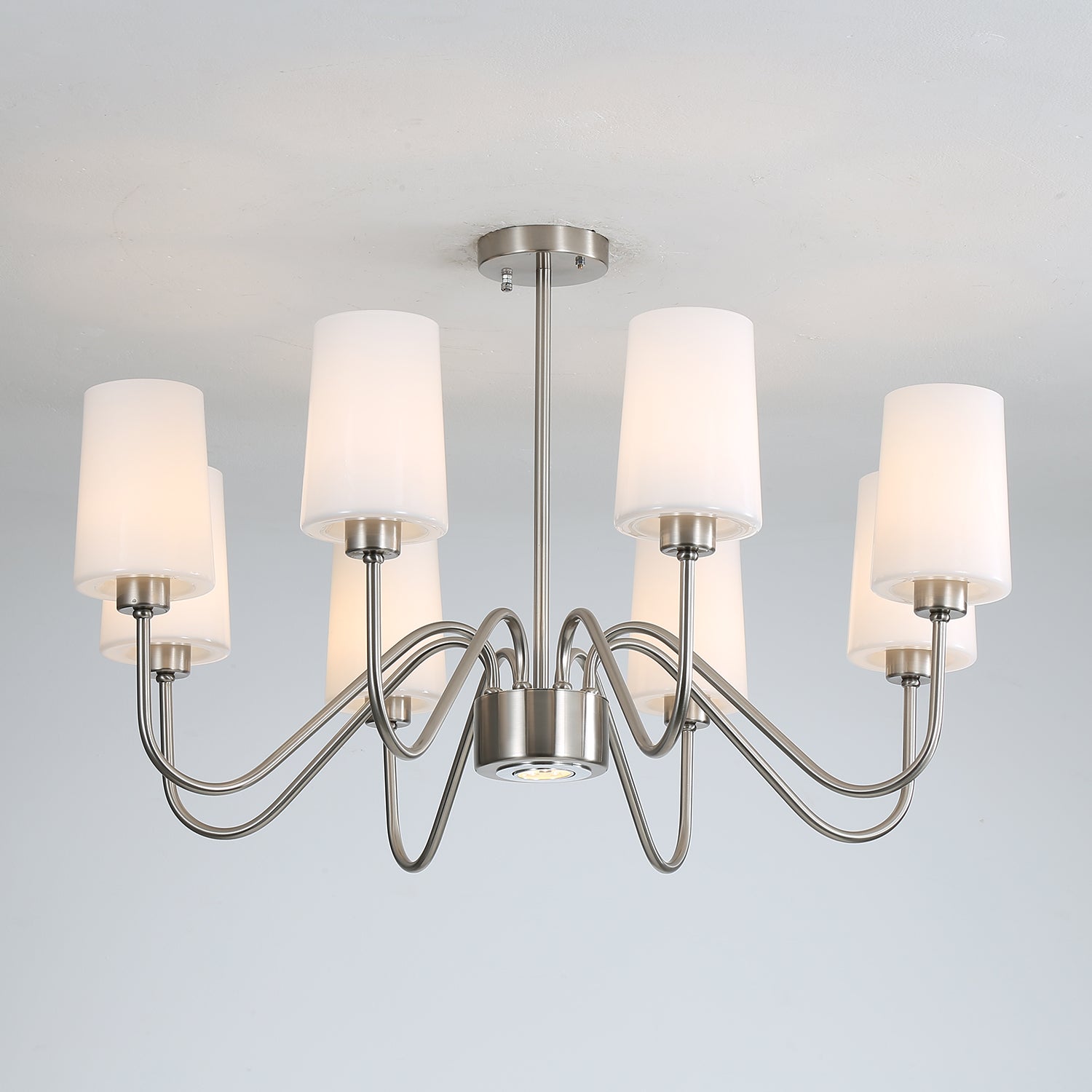 Armirila Traditional Elegance Vintage Fabric Chandelier-Neutral Decor