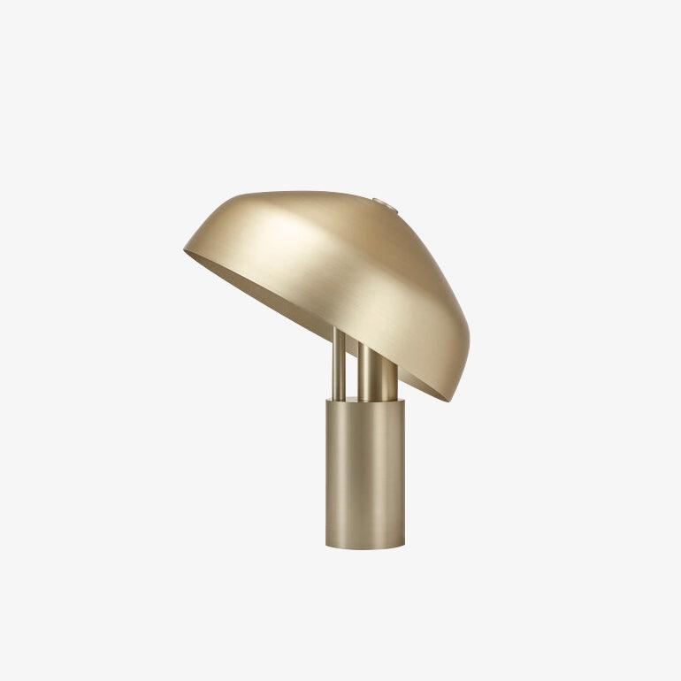 Kite Organic Brass Desk Lamp-Neutral Decor