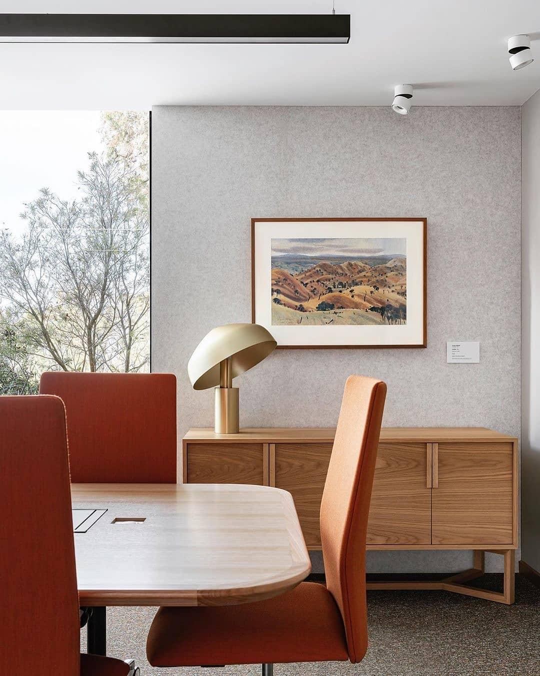 Kite Organic Brass Desk Lamp-Neutral Decor