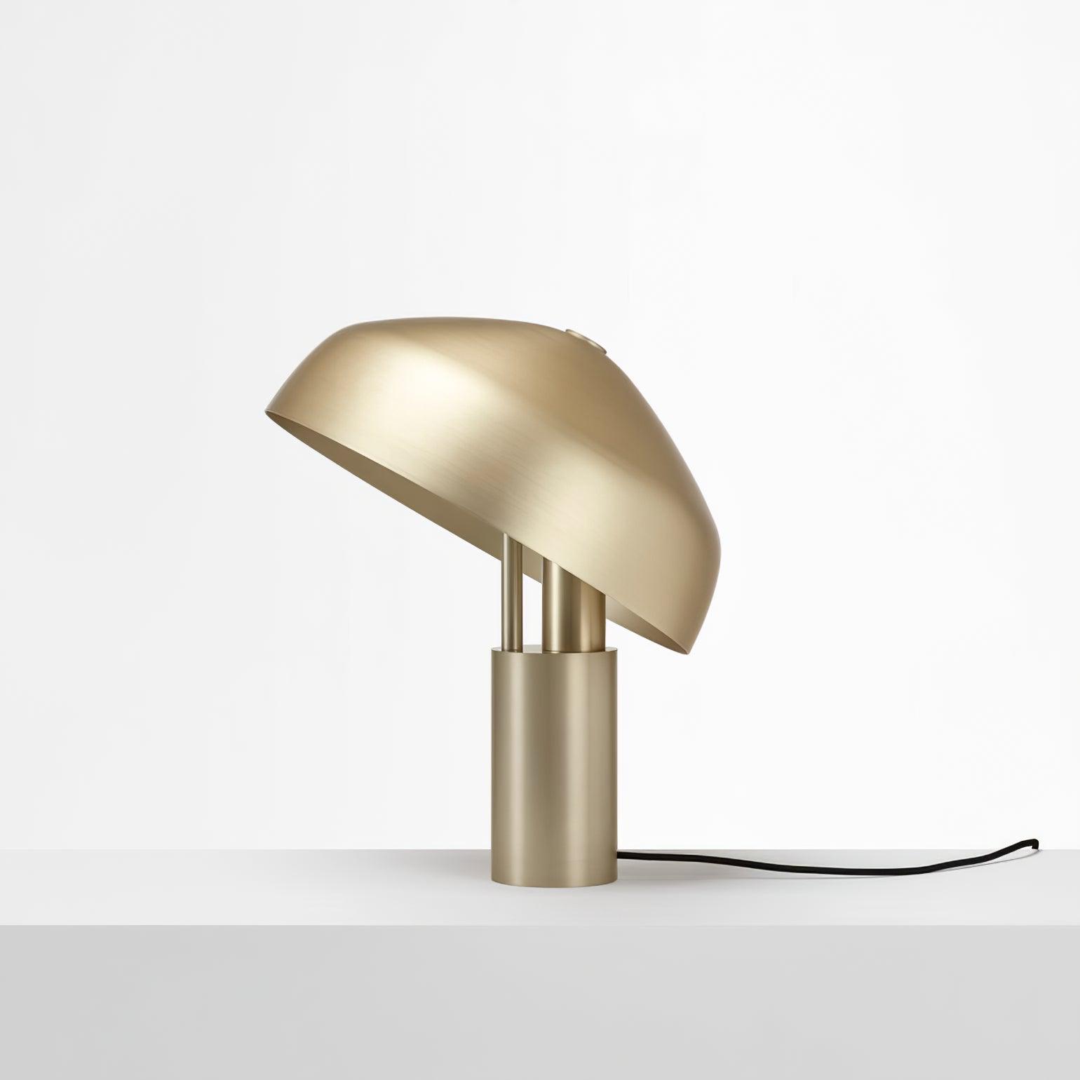 Kite Organic Brass Desk Lamp-Neutral Decor