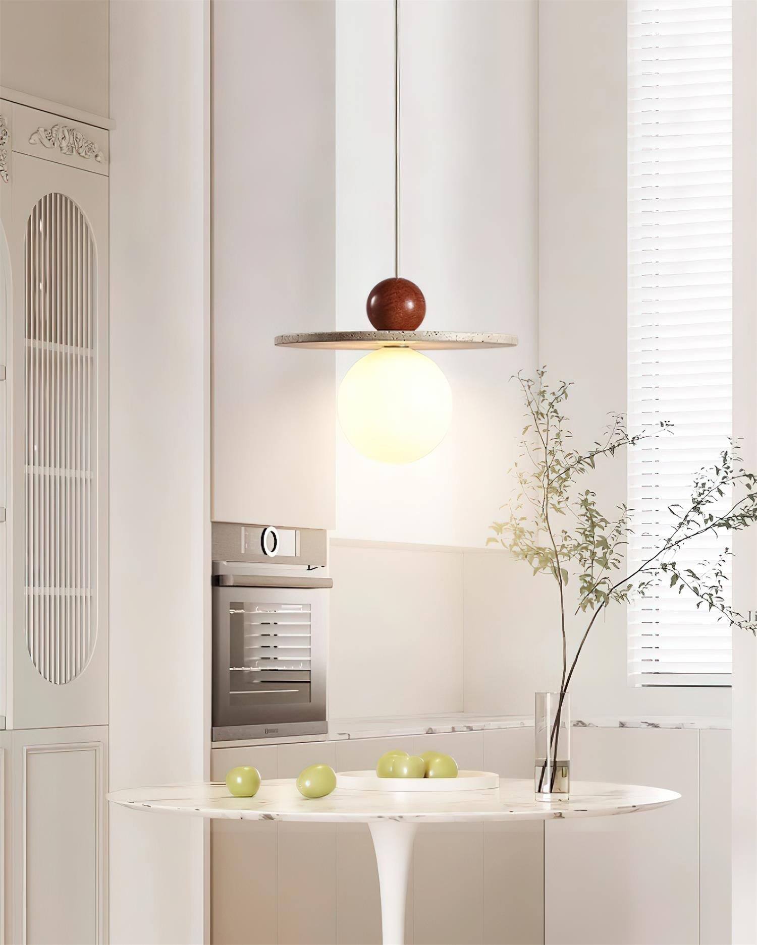 Marcio  Pendant Light  Travertine