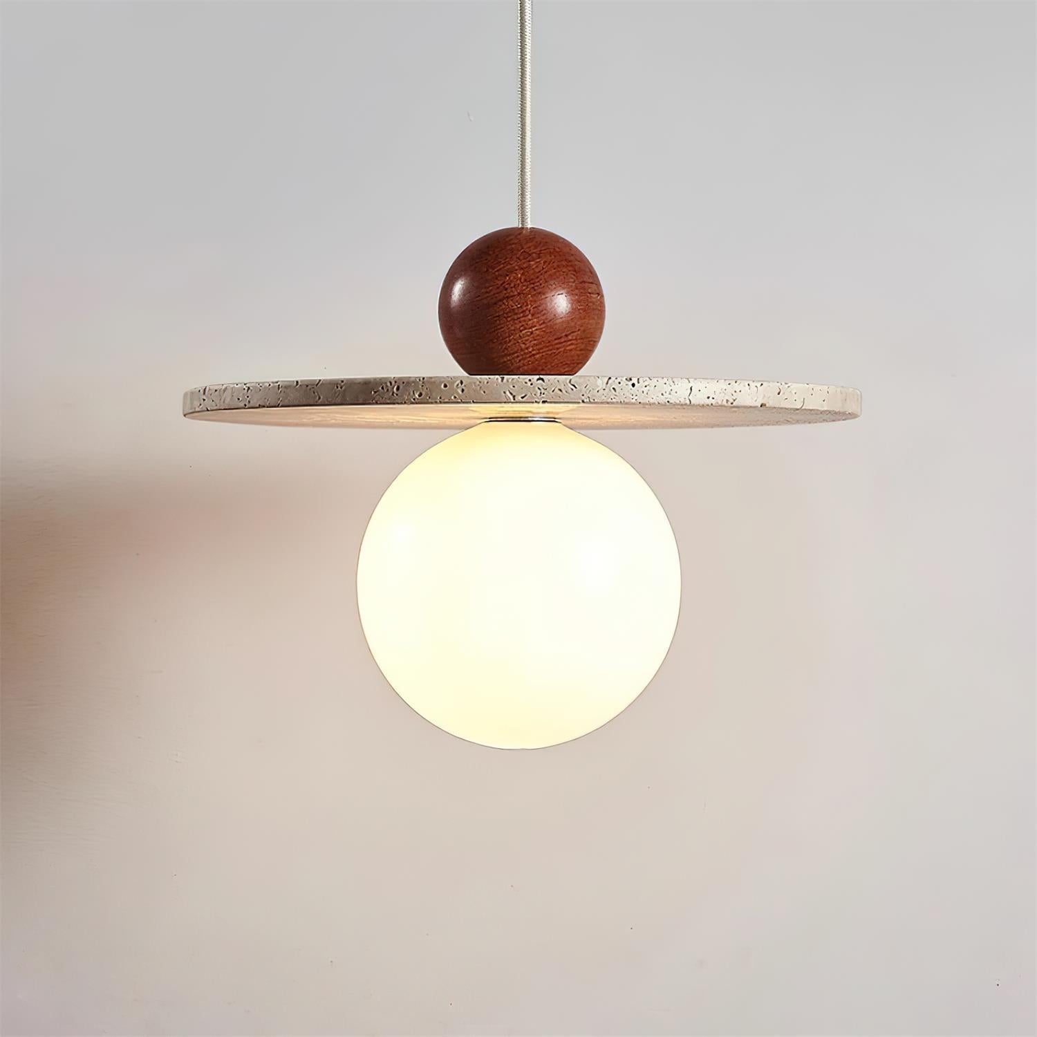 Marcio  Pendant Light  Travertine