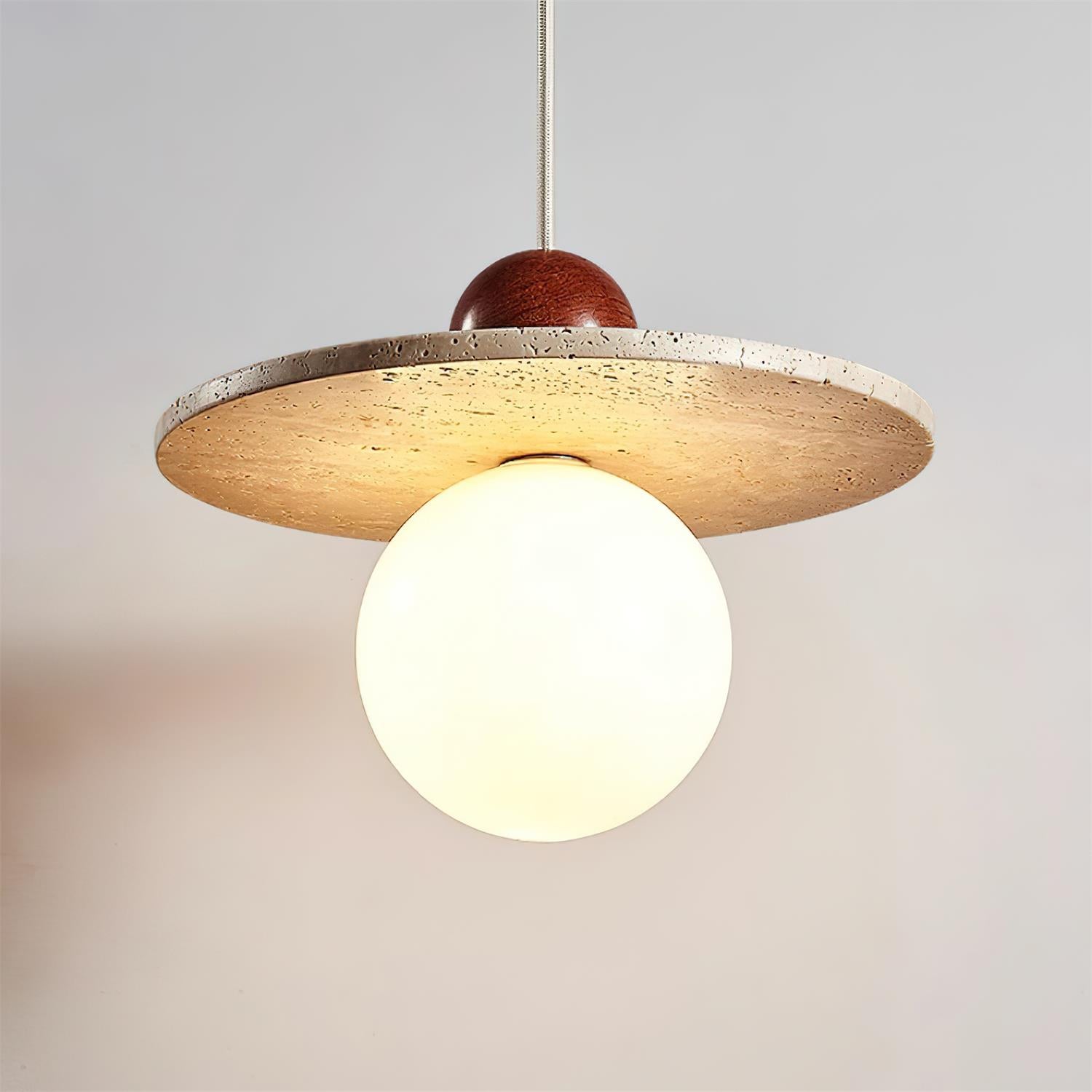 Marcio  Pendant Light  Travertine