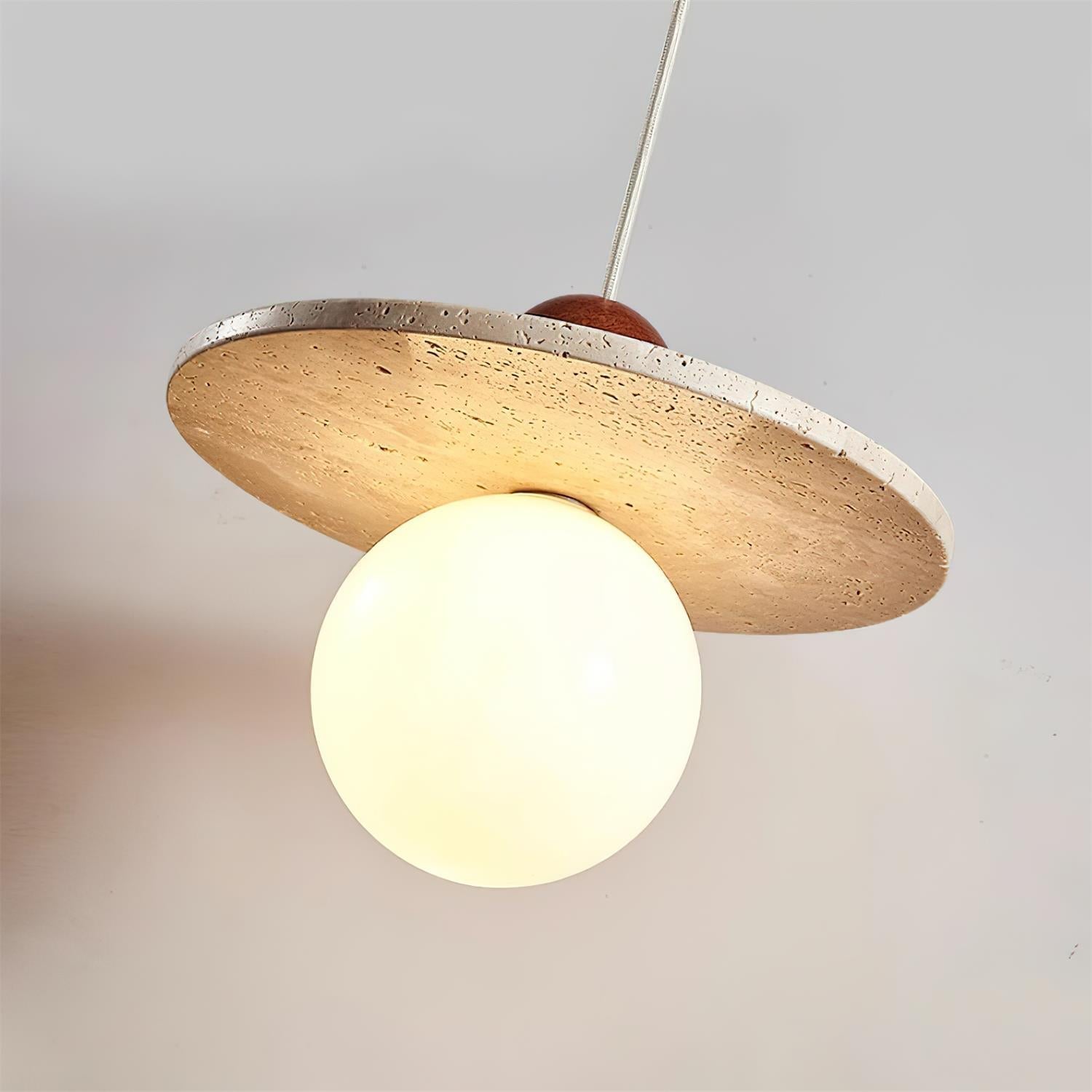 Marcio  Pendant Light  Travertine