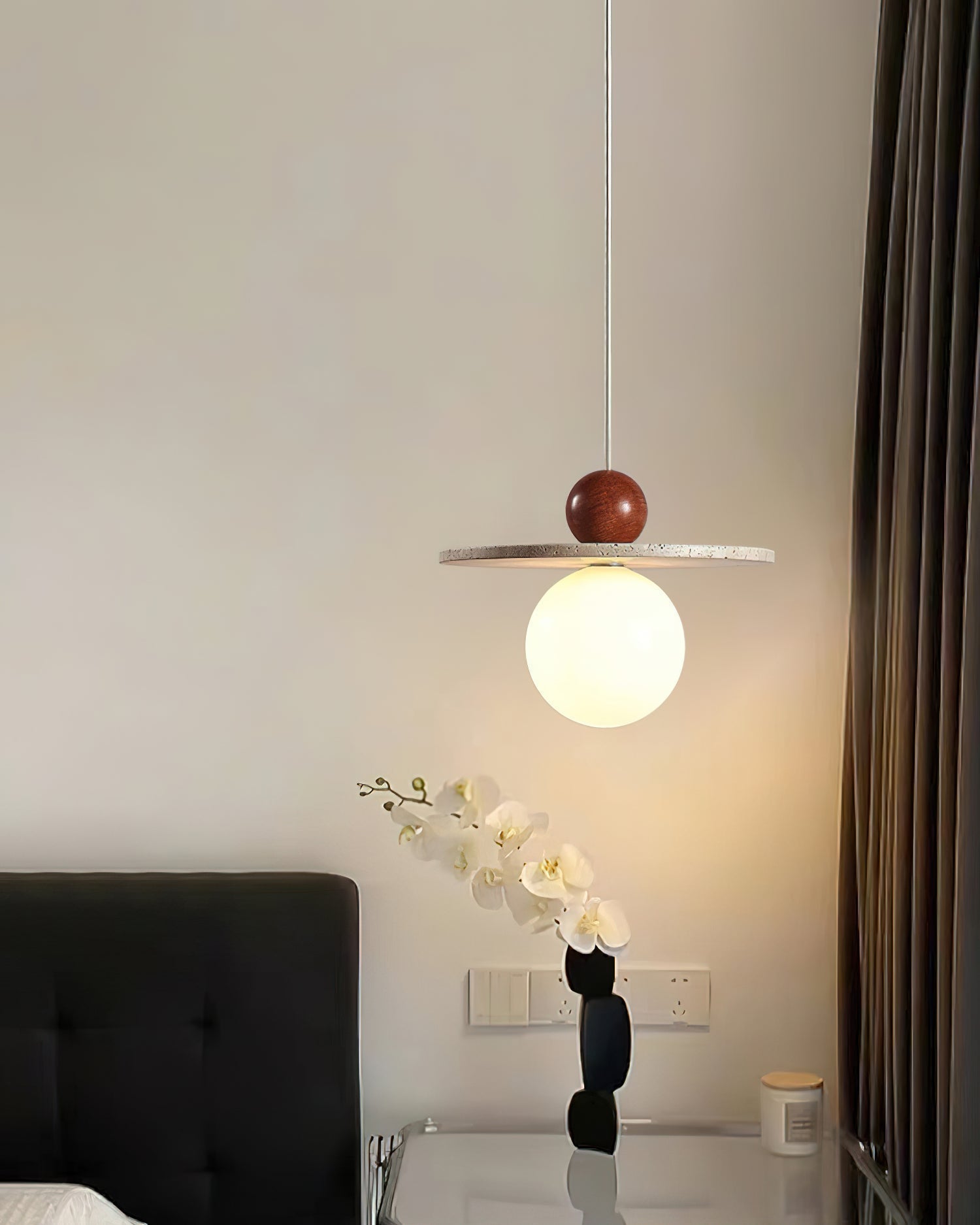 Marcio  Pendant Light  Travertine